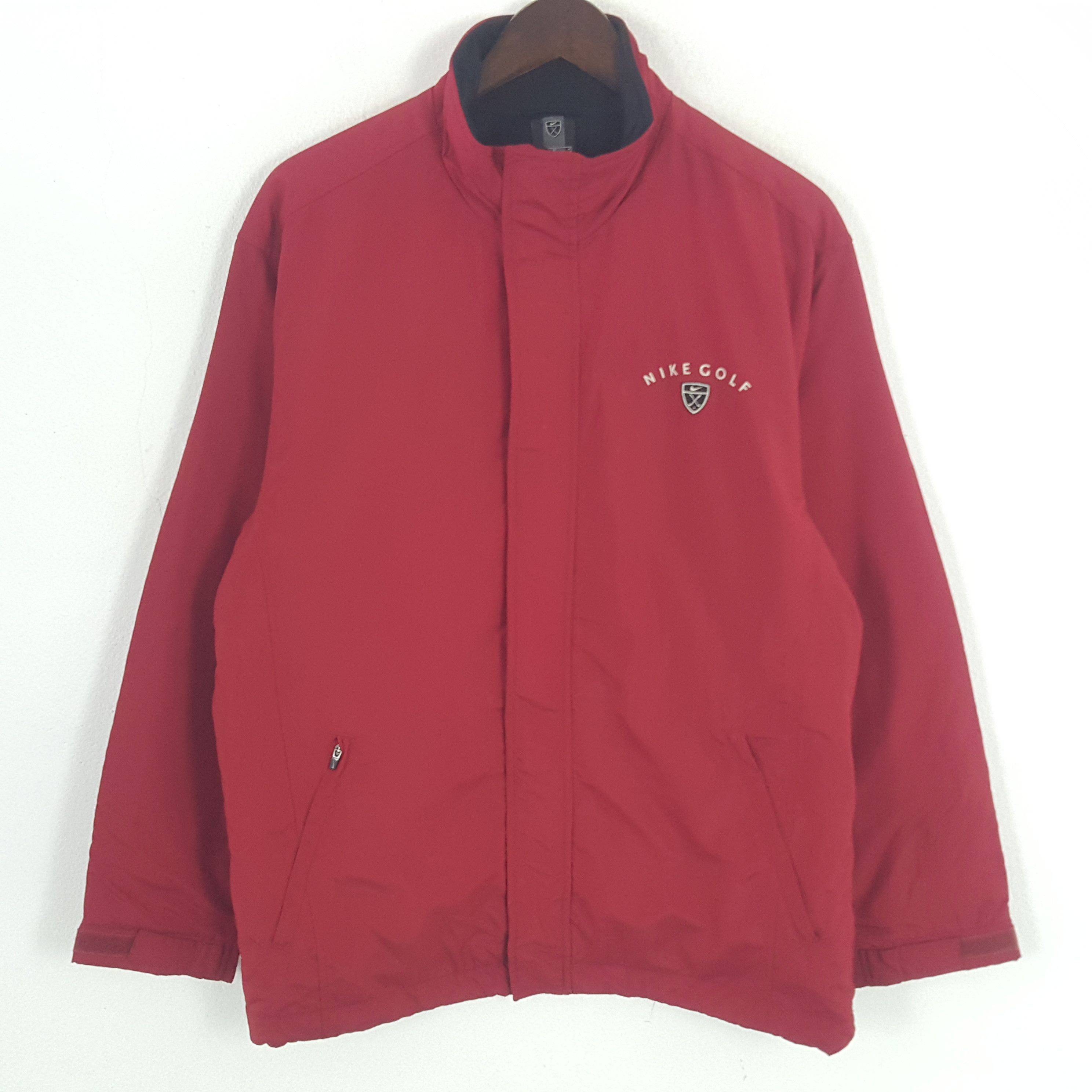 Nike × Vintage Vintage NIKE GOLF Zipper Windbreaker Jacket Size US M / EU 48-50 / 2 - 1 Thumbnail