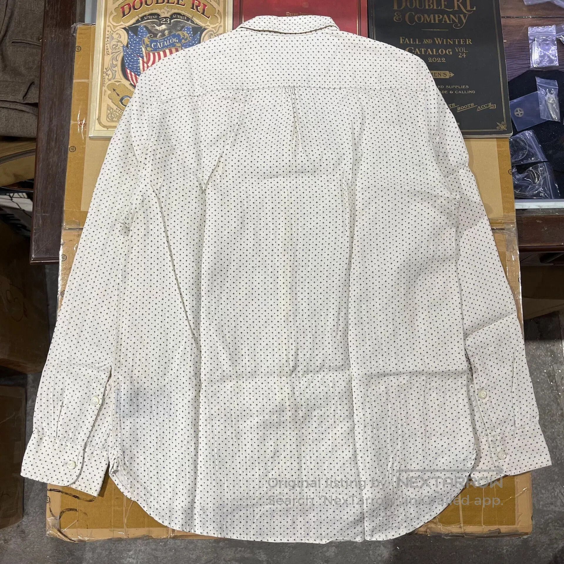 RRL Ralph Lauren polka dot linen shirt by rrl. Size US M / EU 48-50 / 2 - 3 Thumbnail