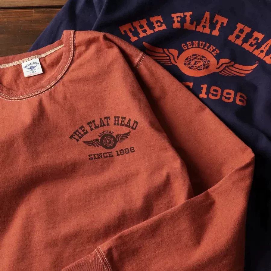 Vintage Long Sleeve T-Shirt by The Flat Head
