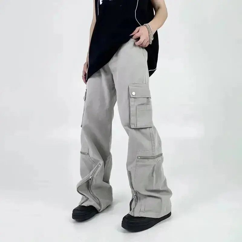 Japanese Brand Multi function pocket flared utility tactical cargo pants Size US 34 / EU 50 - 1 Thumbnail