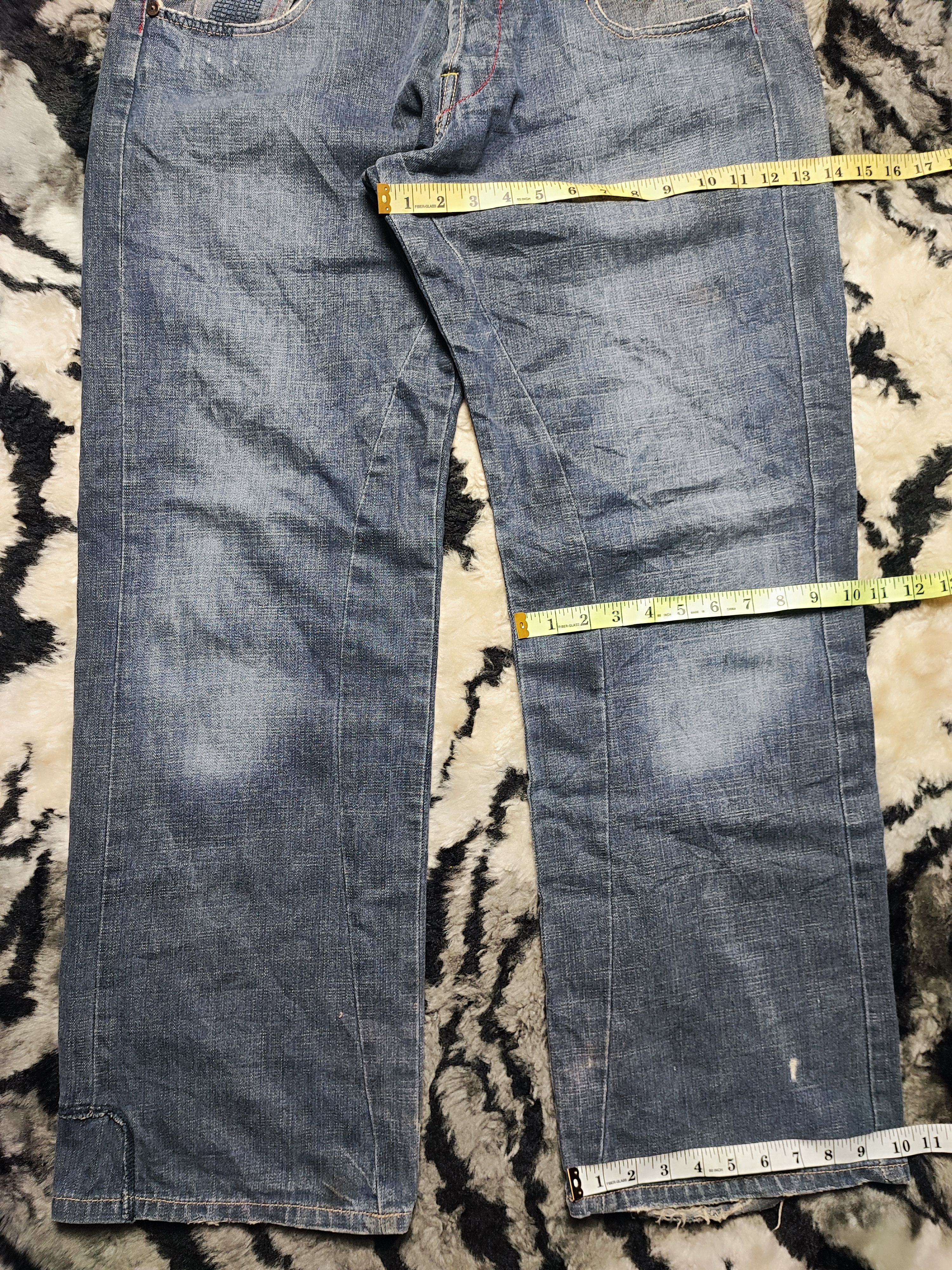 G-Star Vintage G Star Raw Radar Low Loose Fly Button Jeans 36x32 Size US 36 / EU 52 - 16 Thumbnail