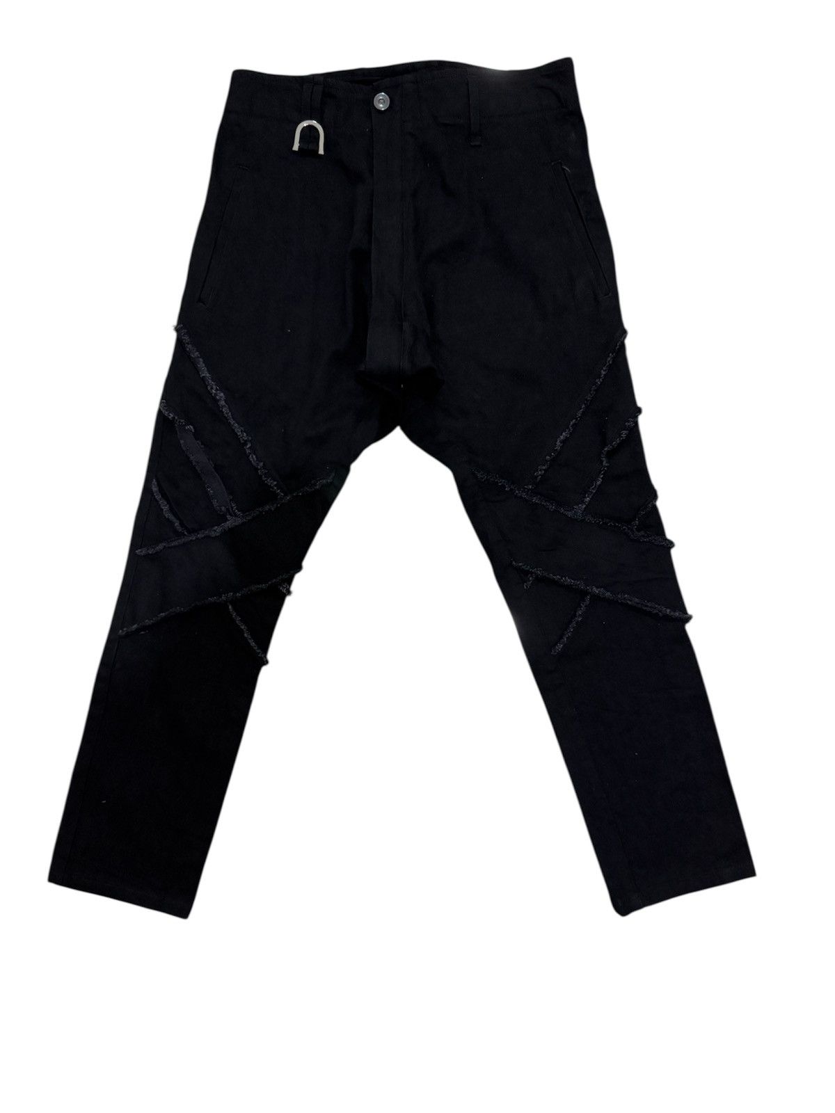 Japanese Brand × kiryuyrik JAPAN AVANT-GARDE DESIGN KIRYUYRIK BONDAGE DAMAGE PANTS Size US 30 / EU 46 - 3 Thumbnail