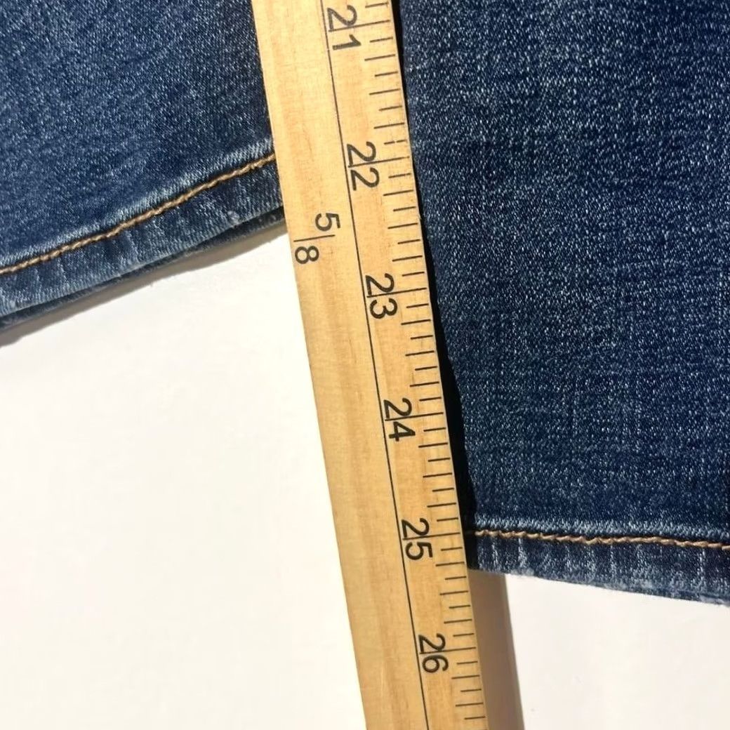 American Eagle Outfitters American Eagle Women's Jeans Size 00 Stretch Boy Fit Washed Blue Denim Size 24" / US 00 / IT 34 - 6 Thumbnail