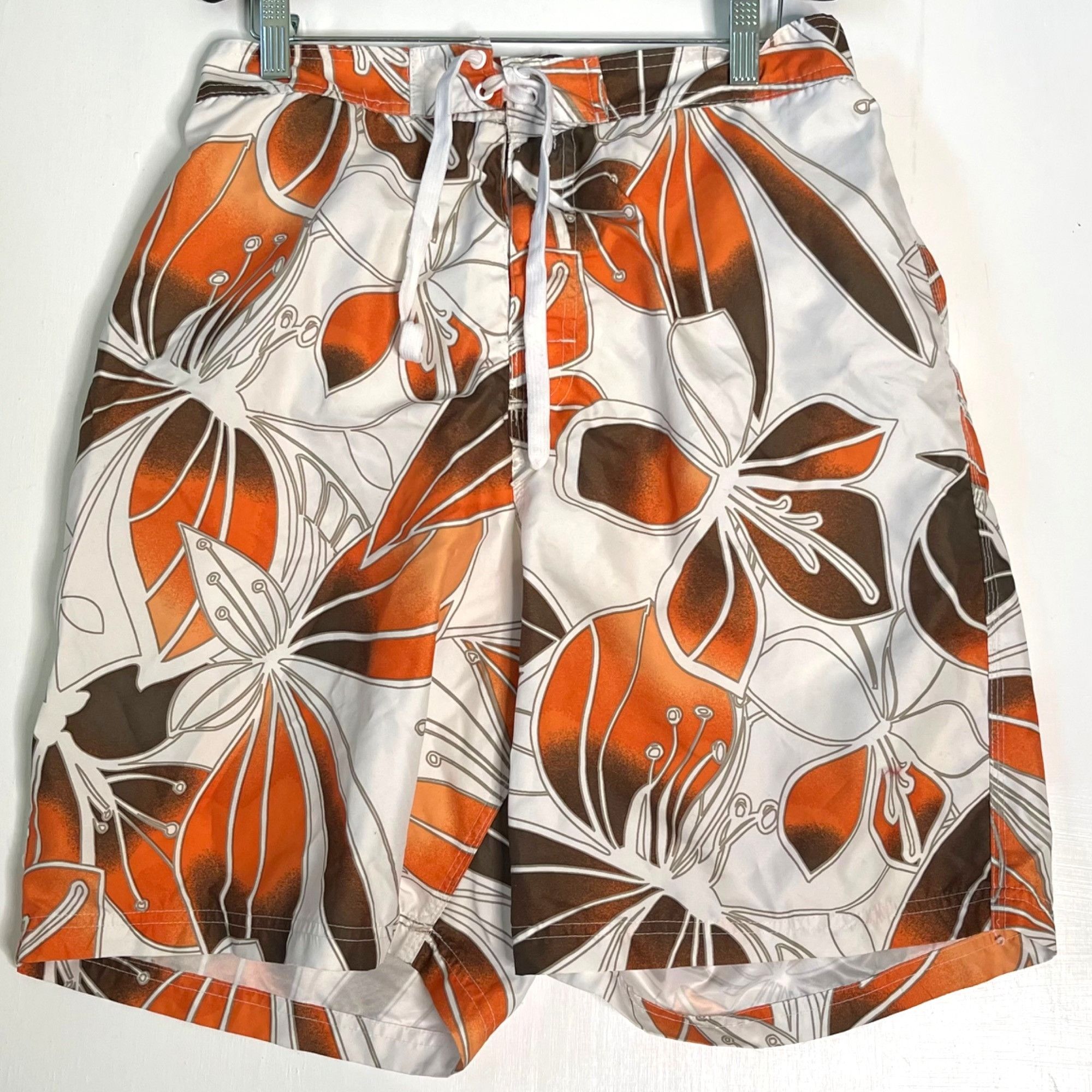 Joe Boxer Joe Boxer Men's Swim Trunks Board Shorts Medium Tropical Flo Size US 31 - 1 Thumbnail