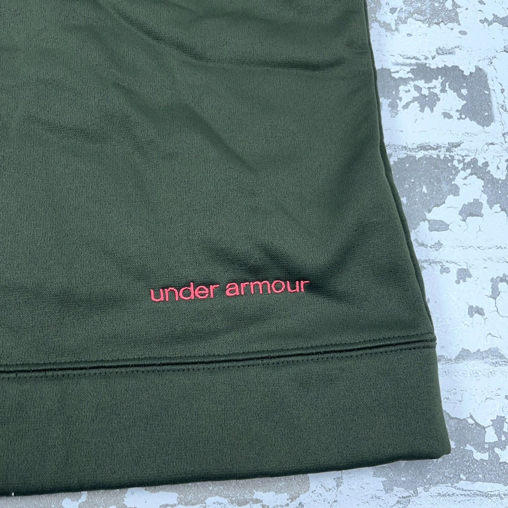 Under Armour Under Armour Hoodie Women M Green Camo Logo Pullover Regular Fleece Breathable Pockets All Seasons Modern Sports Logo Womens Size M / US 6-8 / IT 42-44 - 7 Thumbnail