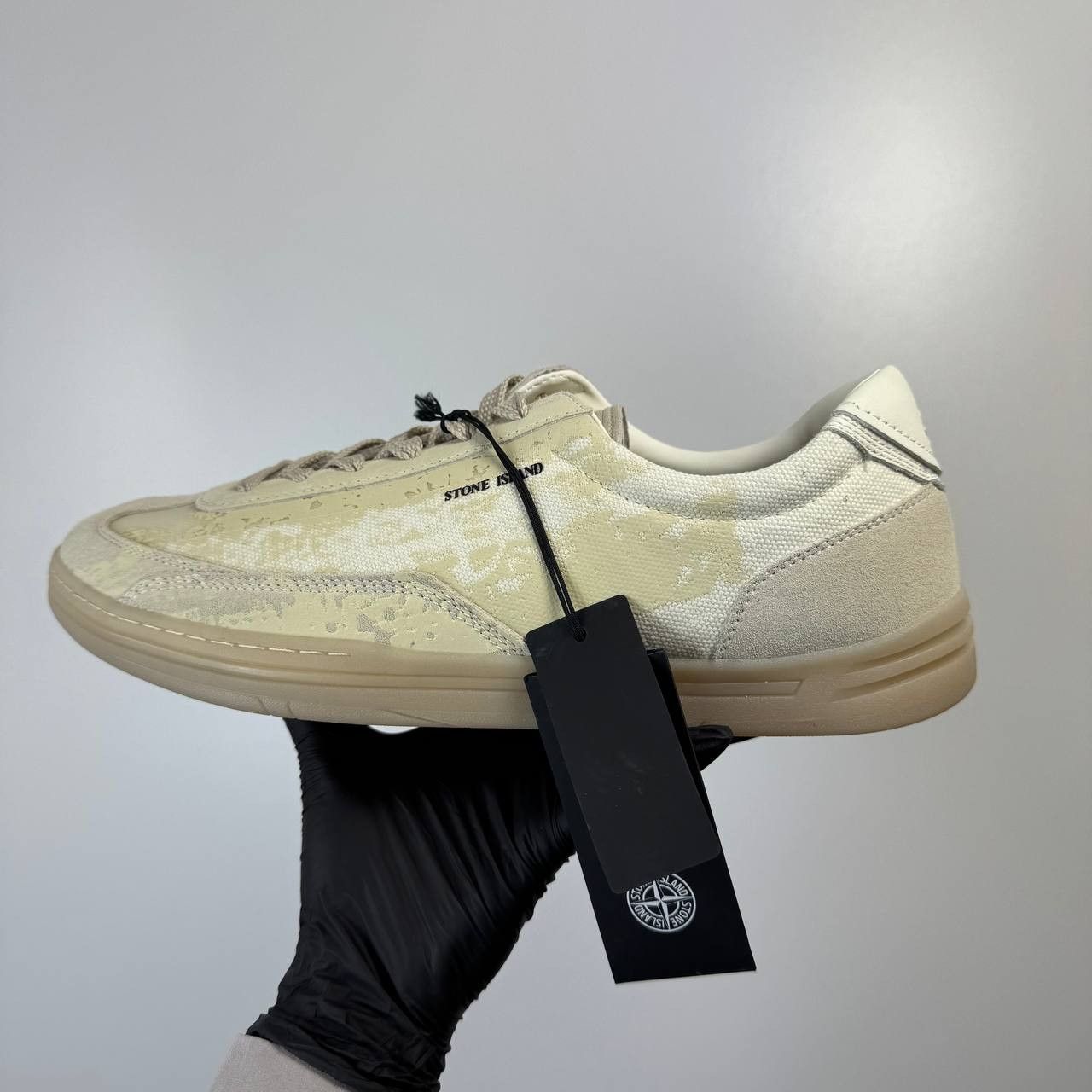 Stone Island Stone Island Sneakers Beige “Plantare” Low Top Authentic 45 Size US 12 / EU 45 - 4 Thumbnail