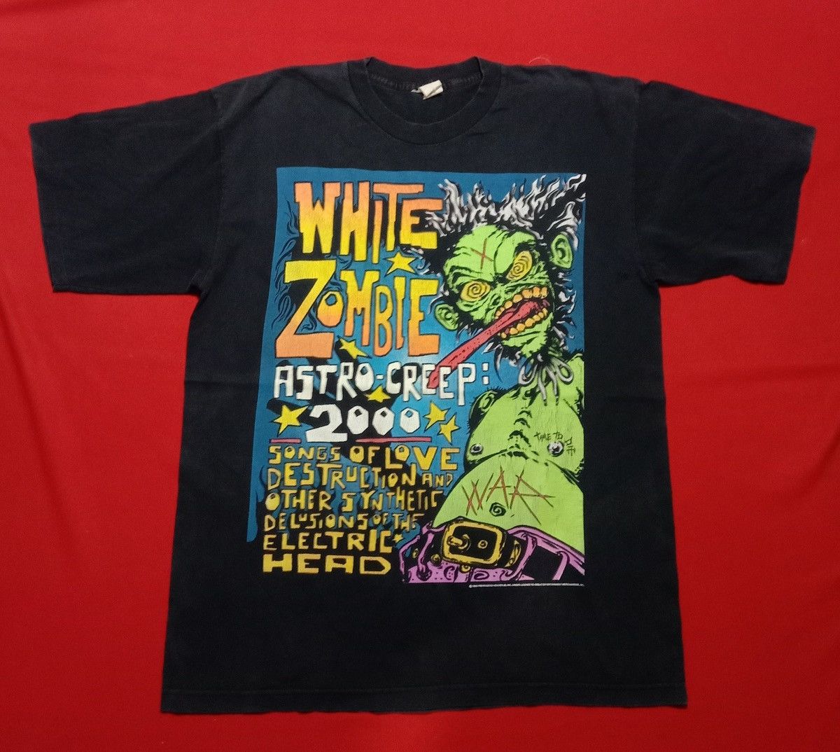 Band Tees × Vintage Vintage 90’s White Zombie Size US L / EU 52-54 / 3 - 3 Thumbnail