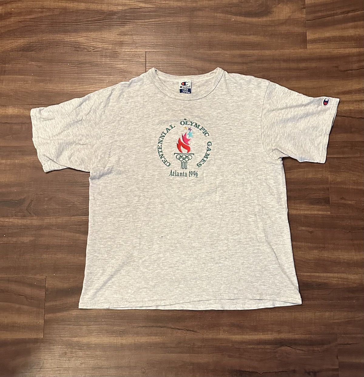 Champion × Vintage 1996 Vintage Atlanta Olympics Tee Size US L / EU 52-54 / 3 - 1 Thumbnail