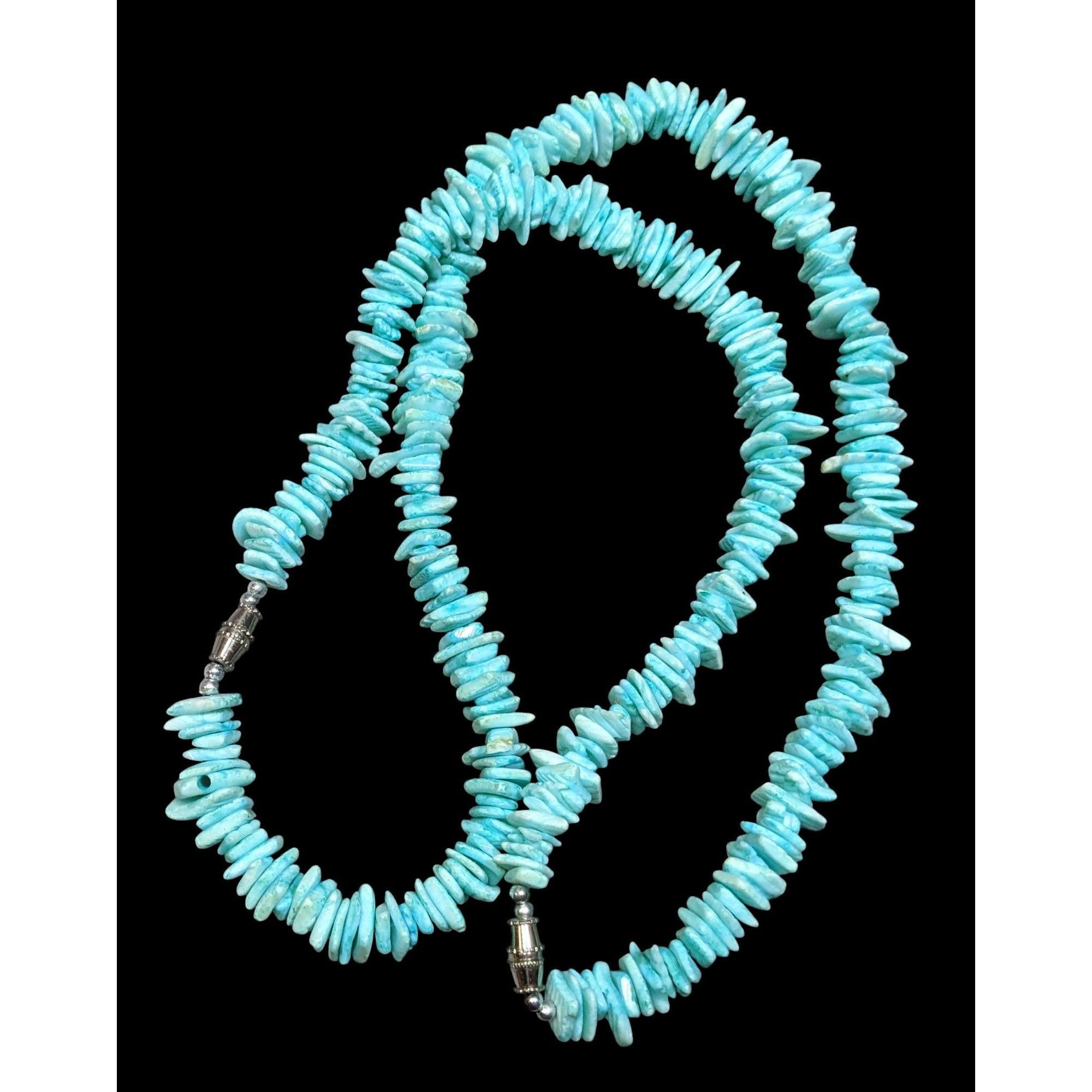 Other Beachy Mermaidcore Blue Shell Chip Necklace/Bracelet Size ONE SIZE - 1 Thumbnail