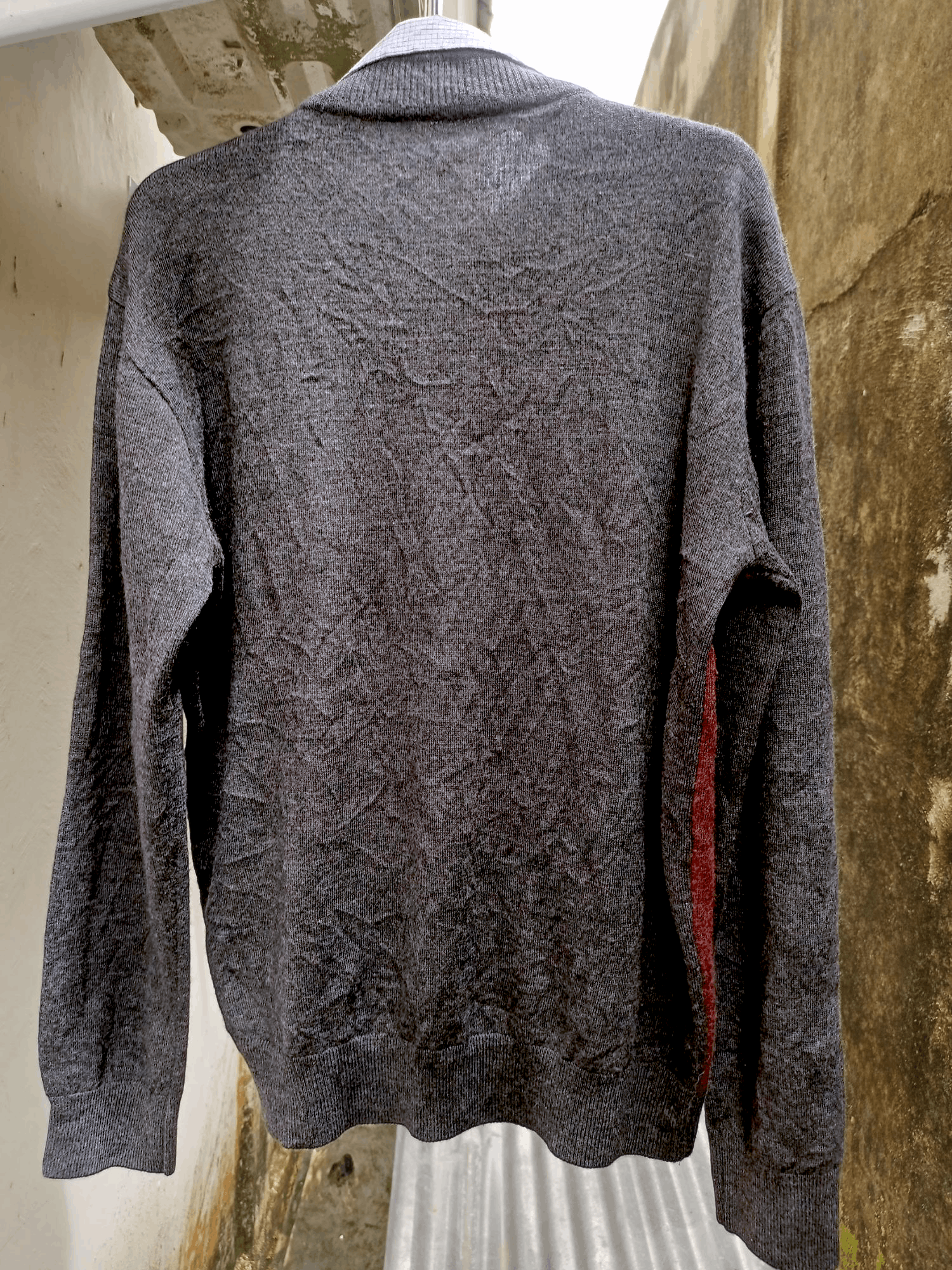 Japanese Brand Double Layer Parkland Light Knit Wear Size US L / EU 52-54 / 3 - 18 Thumbnail