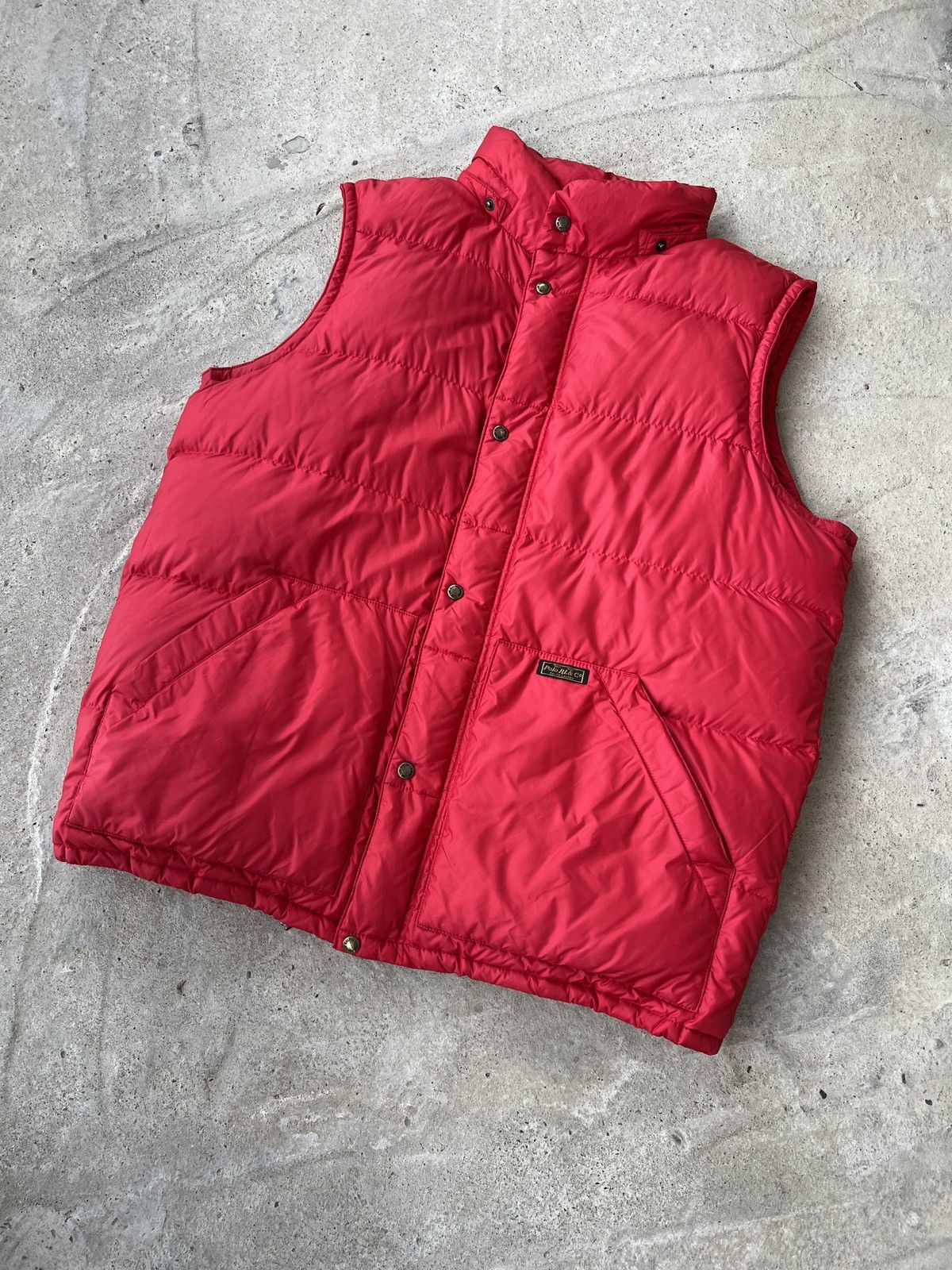 Polo Ralph Lauren Vintage Polo Ralph Lauren 1XB Big Down Vest Size US XL / EU 56 / 4 - 1 Thumbnail