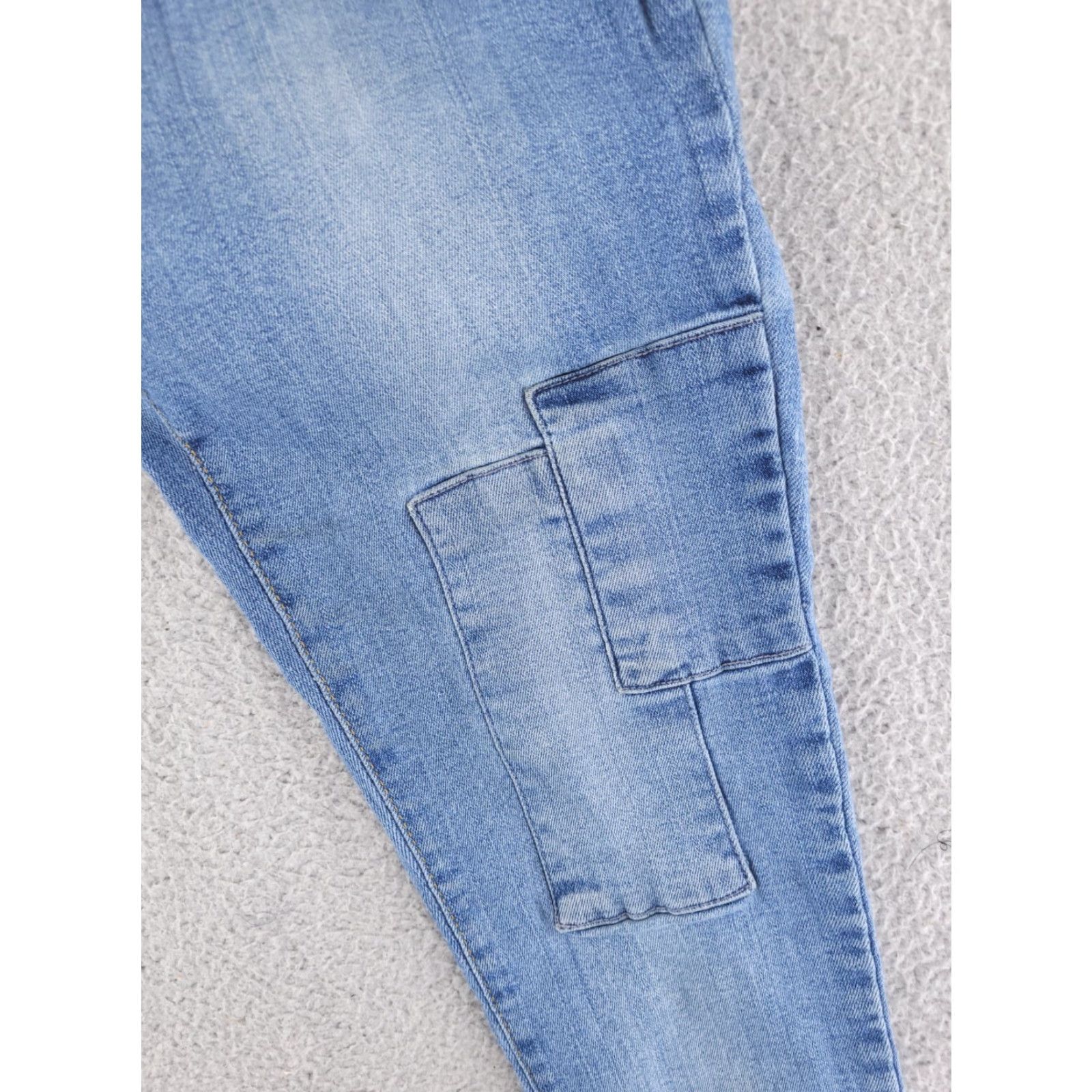 Vintage BSC jeans Mens 28x30 Blue SUPER SKINNY patchwork Jeans Mens 28 30 Blue Skinny Vintage? Size US 28 / EU 44 - 3 Thumbnail