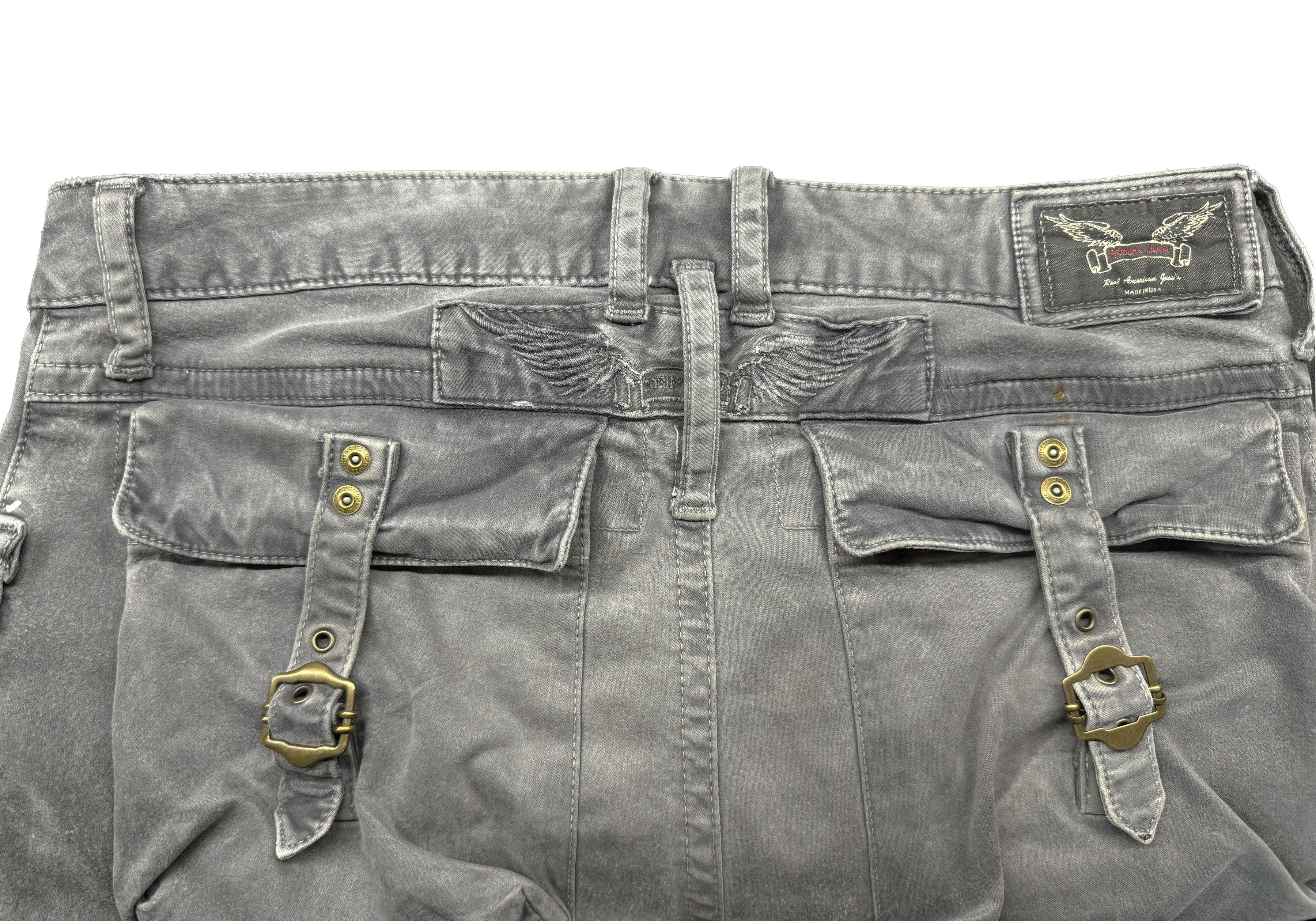 Robins Jeans ROBINS JEANS GREY RAPTOR ZIP CARGO mens 30 Size US 30 / EU 46 - 4 Thumbnail