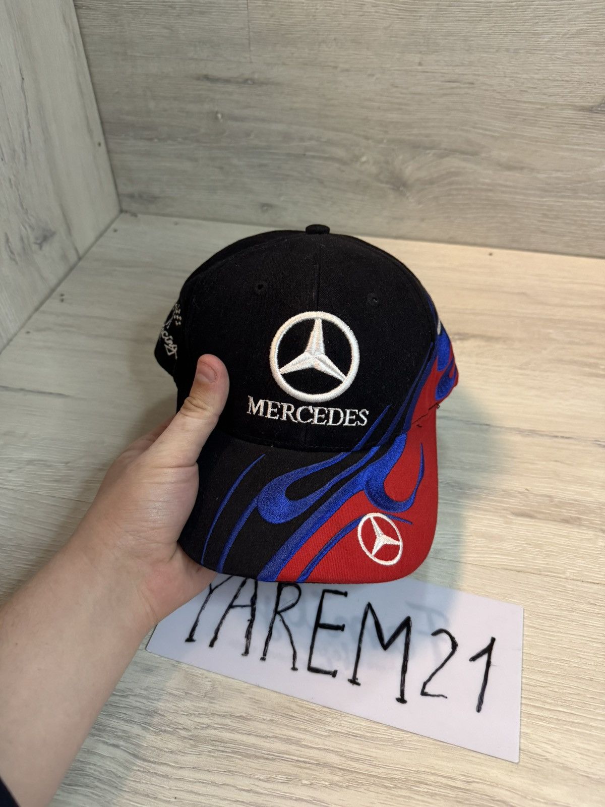 Mercedes-Benz Mercedes vintage cap hat Size ONE SIZE - 2 Thumbnail