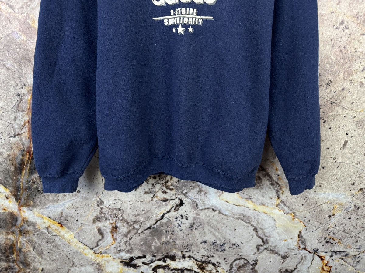 Adidas × Vintage Men’s Adidas 3-Stripe Superiority Sweatshirt Size XL Size US XL / EU 56 / 4 - 3 Thumbnail