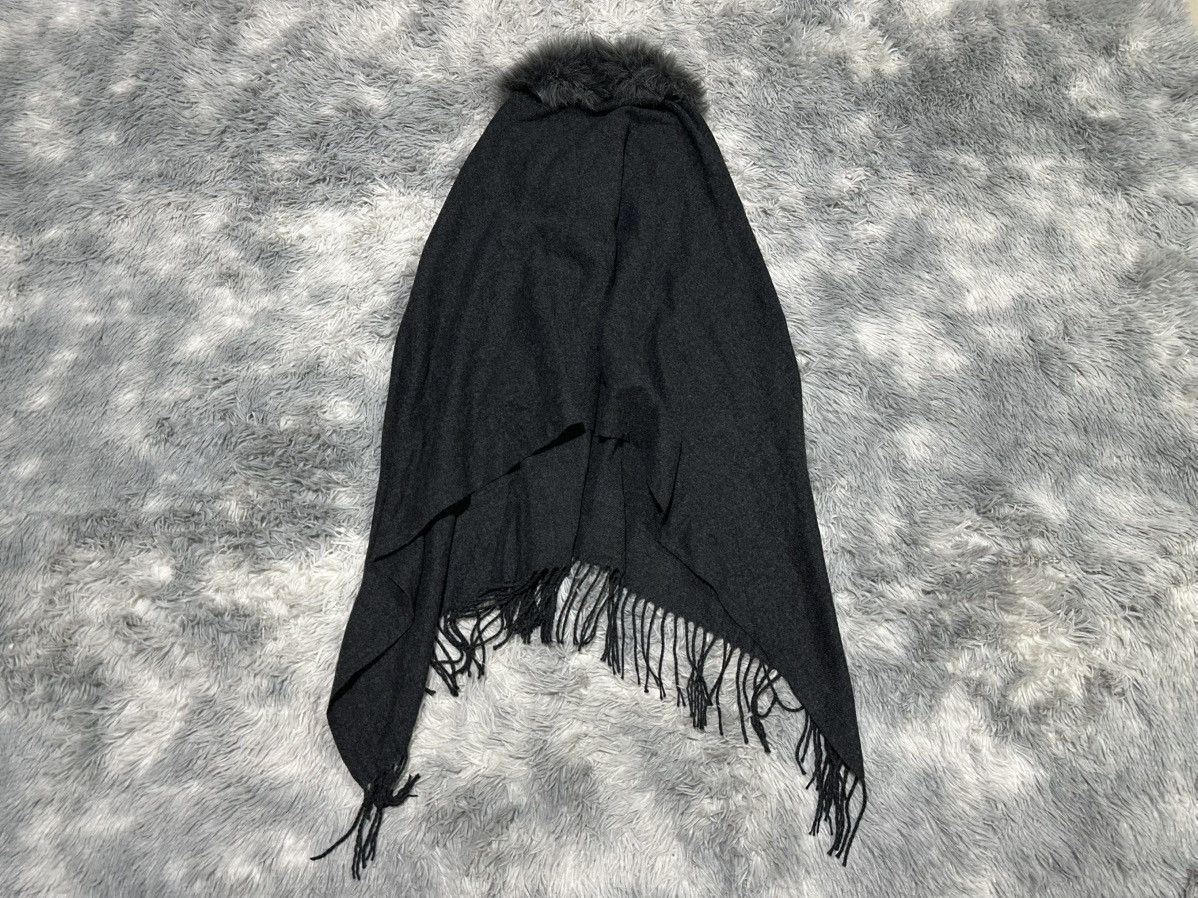 If Six Was Nine 🔥Sick Y2K Japanese Fur Stole Capes Scarf Vkei Punk Size US XL / EU 56 / 4 - 4 Thumbnail