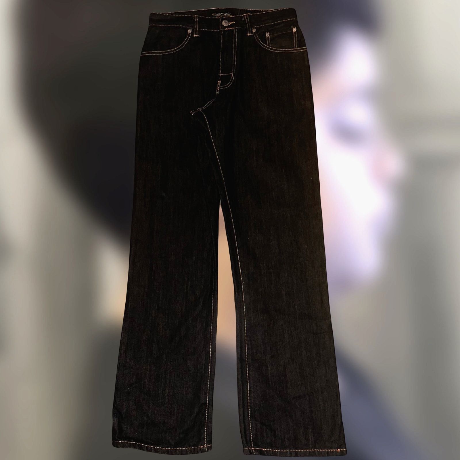 Ed Hardy ed hardy jeans death or glory skull embroidery jeans Size US 30 / EU 46 - 2 Thumbnail