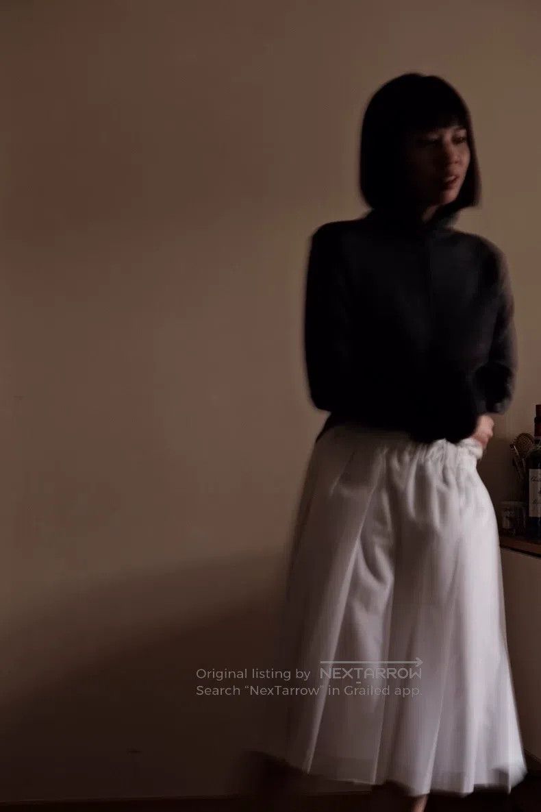 Comme des Garcons Comme Des Garcons size S White Pleated Skirt Size 23" - 3 Thumbnail