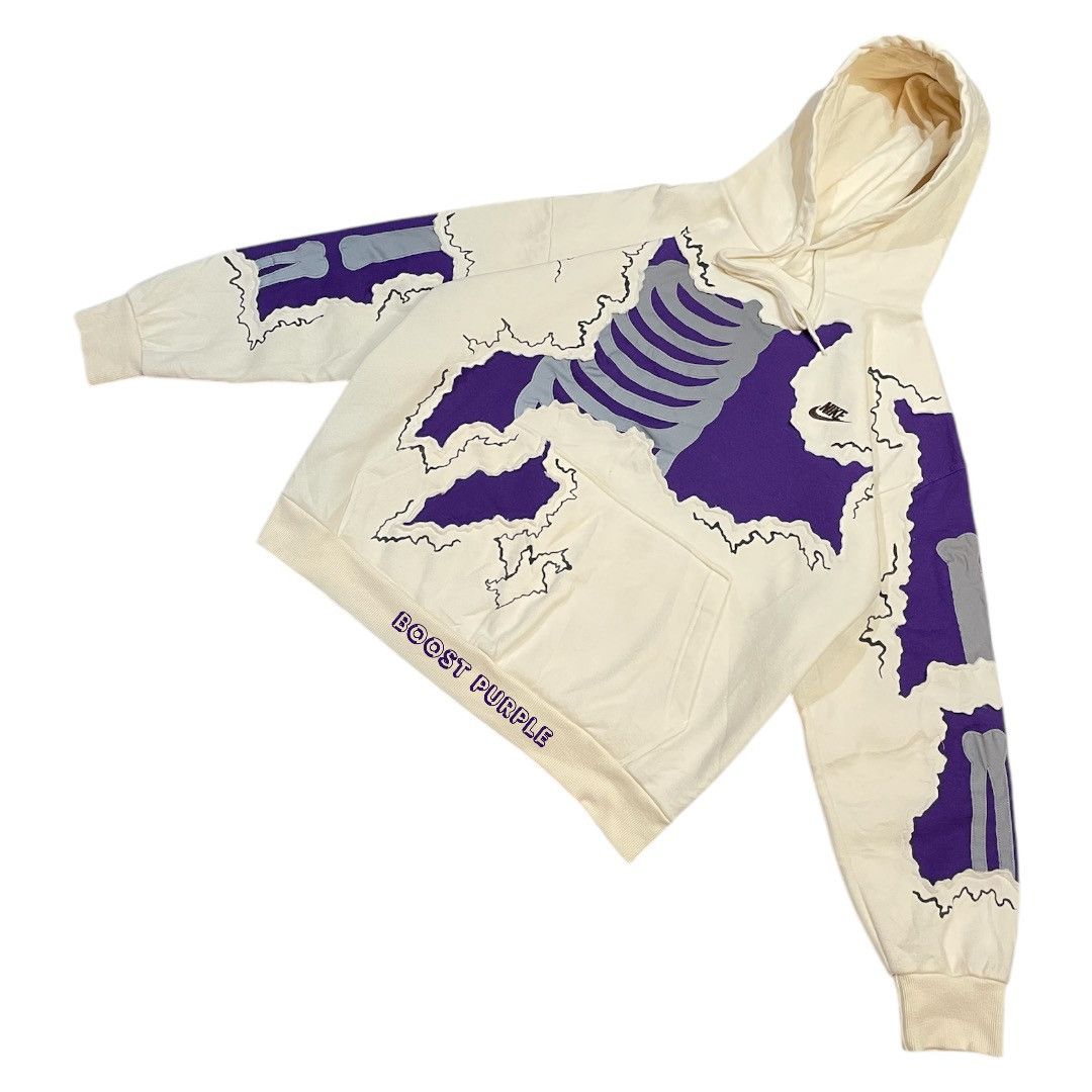 Nike × Vintage Reworked Hoodie Skeleton Size US L / EU 52-54 / 3 - 9 Thumbnail