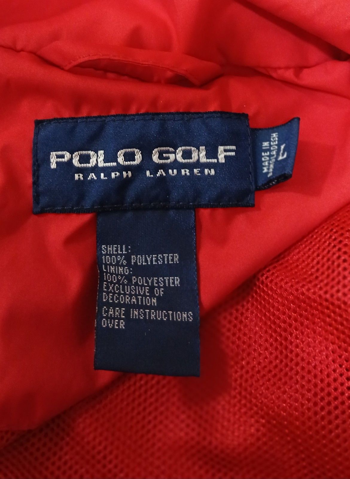 Polo Ralph Lauren VTG Polo Golf Ralph Lauren 1/2 Zip Pullover Windbreaker Lge Size US L / EU 52-54 / 3 - 7 Thumbnail
