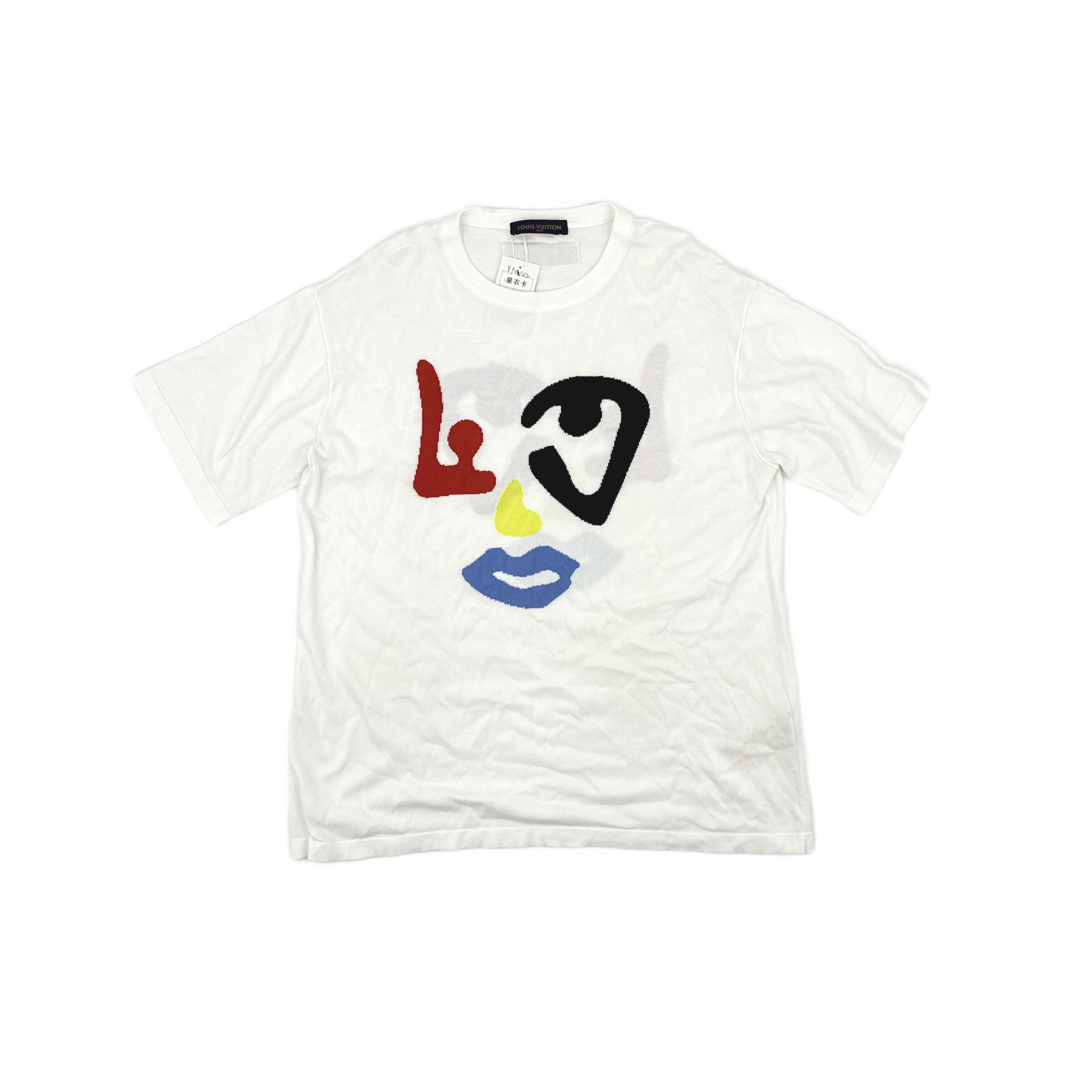 Louis Vuitton Louis Vuitton Geometric Face T-Shirt 4L Size US XXL / EU 58 / 5 - 1 Thumbnail