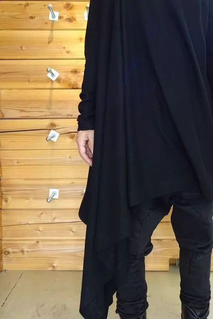 Julius Julius 7 100% Wool Asymmetric Drape LS Tee size 2 (16 AW) Size US M / EU 48-50 / 2 - 3 Thumbnail