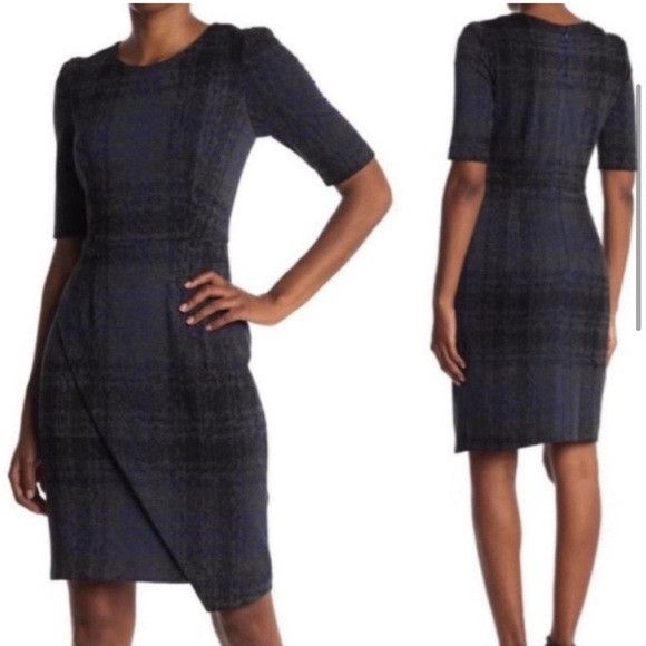 Betsey Johnson Betsey Johnson Nor So Schoolgirl Midi Dress Puff Sleeves 14 Size XL / US 12-14 / IT 48-50 - 1 Thumbnail