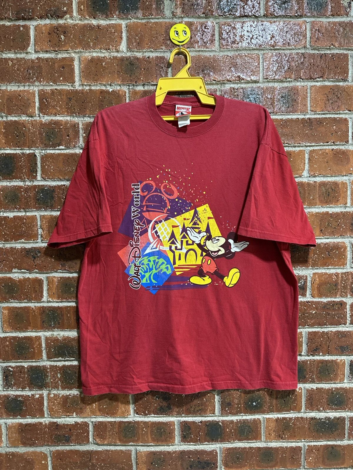 Disney × Mickey Inc × Vintage Vintage The Walt Disney World Faded Tee Size US L / EU 52-54 / 3 - 1 Thumbnail
