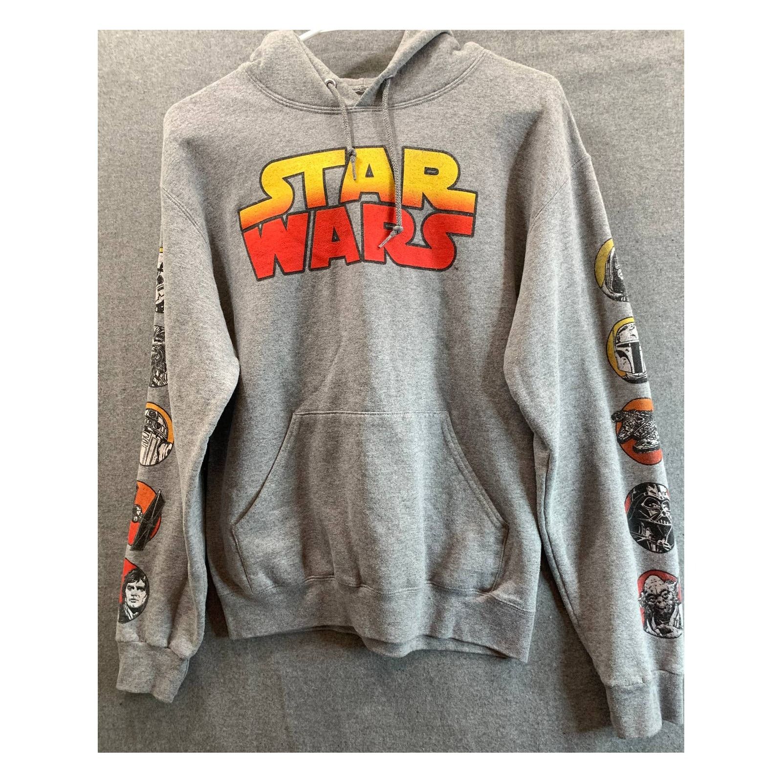 Star Wars Star Wars Hoodie Jacket Adult Small Gray Pullover Size US S / EU 44-46 / 1 - 1 Thumbnail