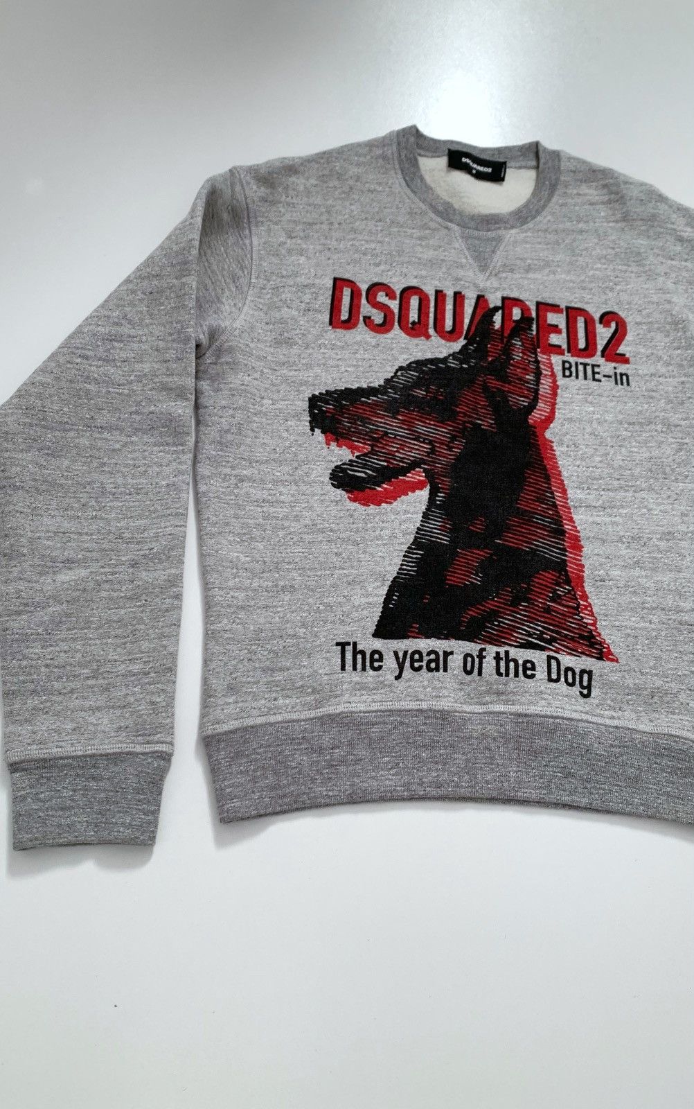 Dsquared2 Dsquared2 Sweatshirt Melange Big Logo Size M Size US M / EU 48-50 / 2 - 3 Thumbnail