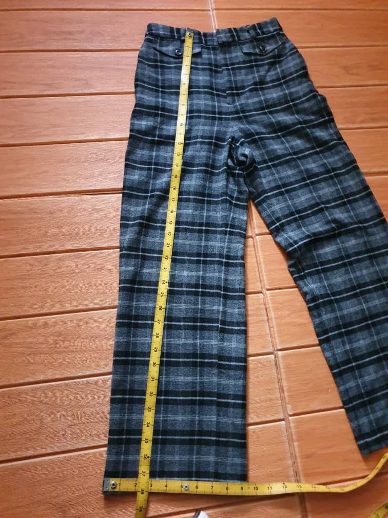 GU Gu punk rock checkered harajuku pant Size 29" - 5 Thumbnail