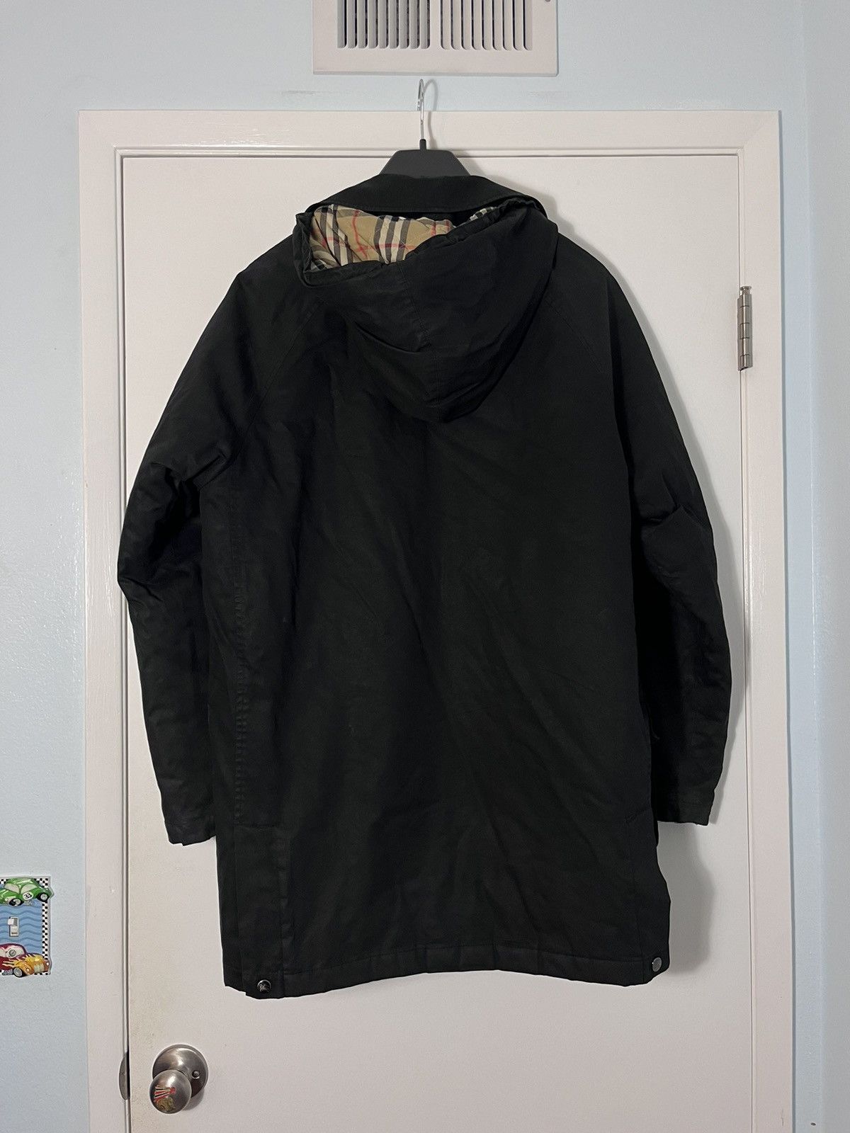Burberry Burberry Waxed Jacket (detachable hood) Size US L / EU 52-54 / 3 - 3 Thumbnail