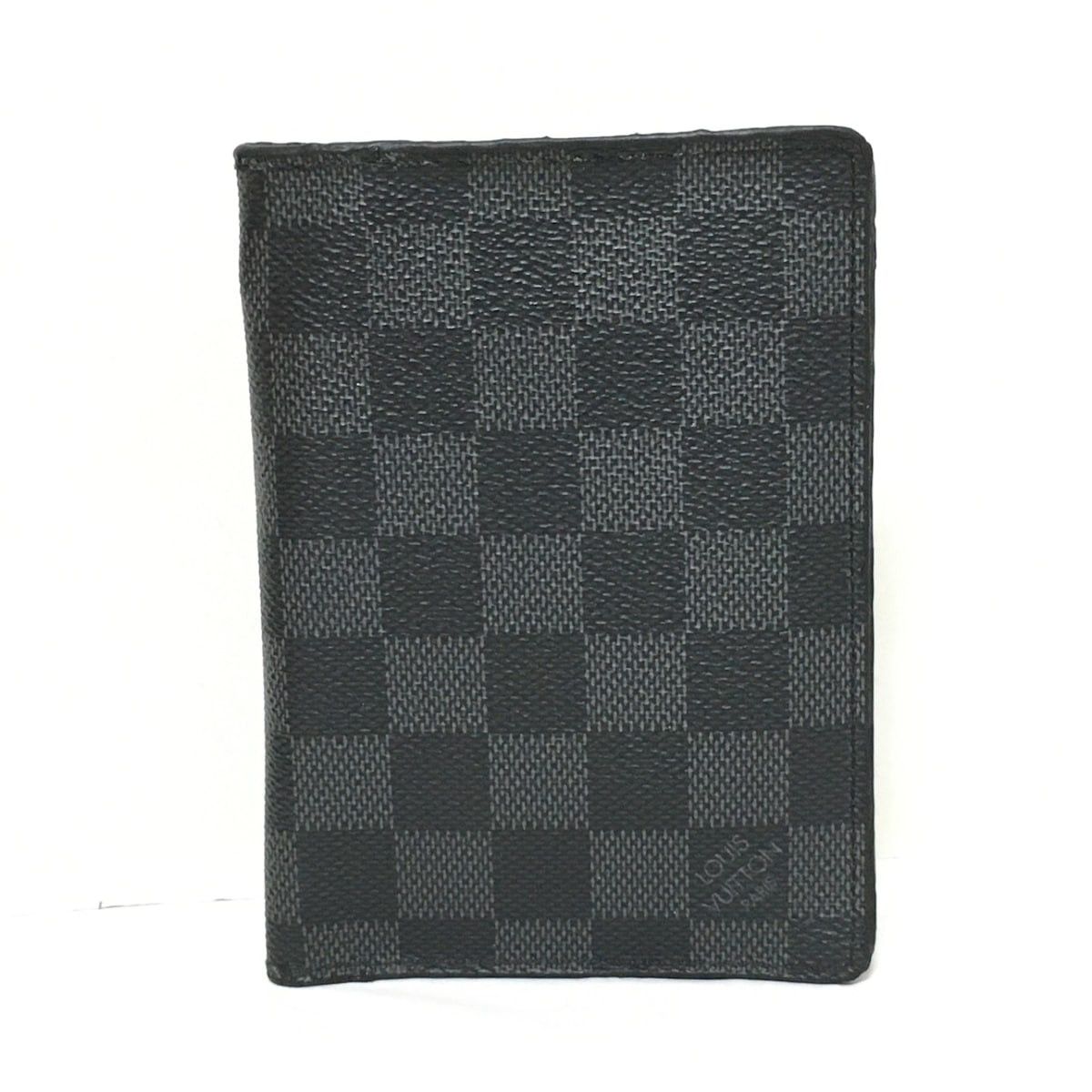 Gently used Louis Vuitton Mens MULTIPLE WALLET Material Damier Graphite  Canvas.