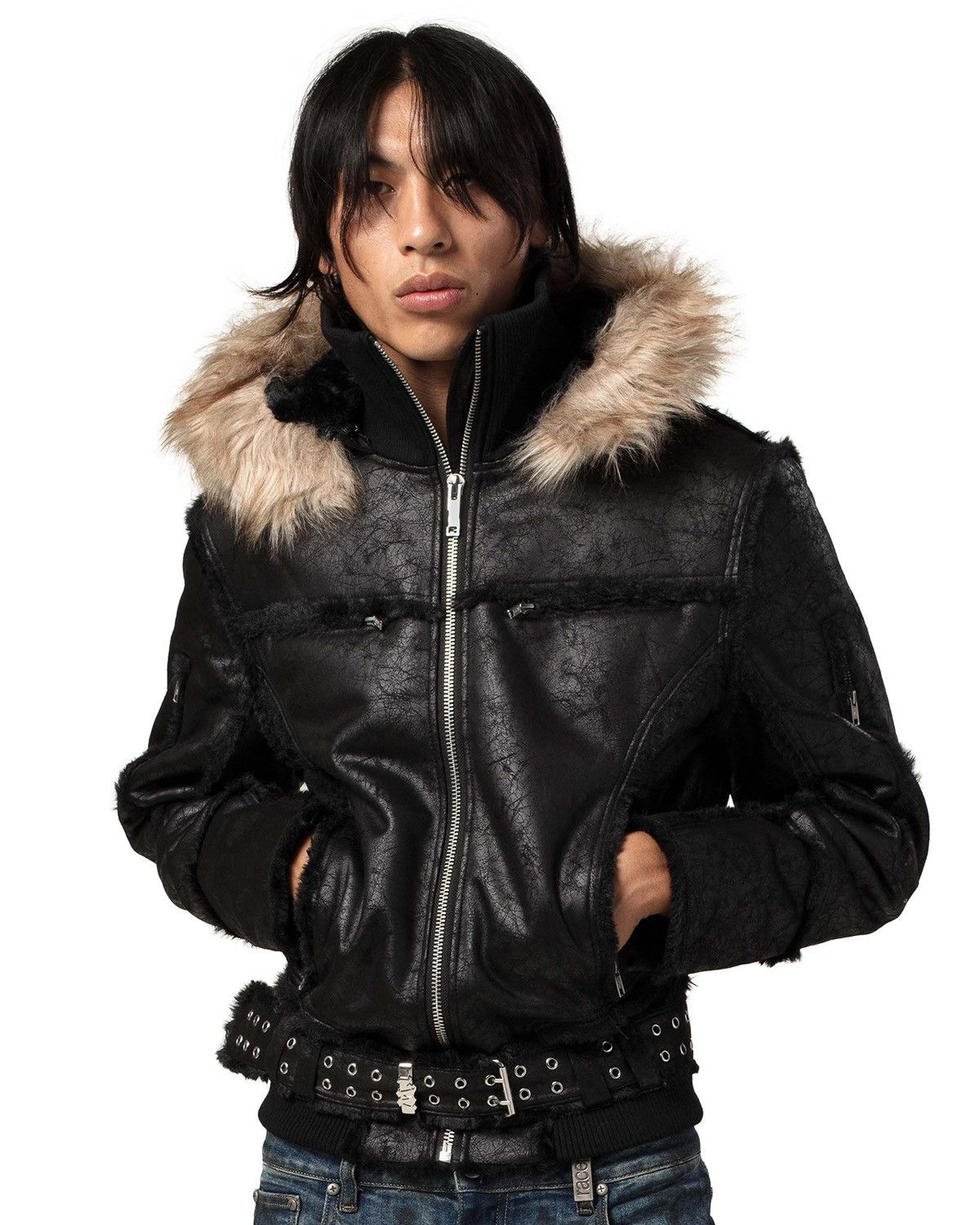 Racer Worldwide Racer Worldwide Black Sheepskin Jacket Size US S / EU 44-46 / 1 - 17 Thumbnail