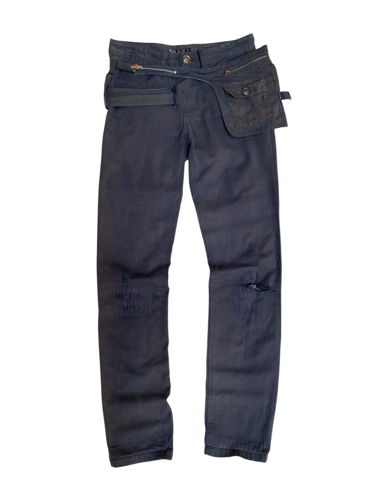 Undercover SS2007 Undercover Thunder Suspender Pant Size US 27 - 1 Thumbnail