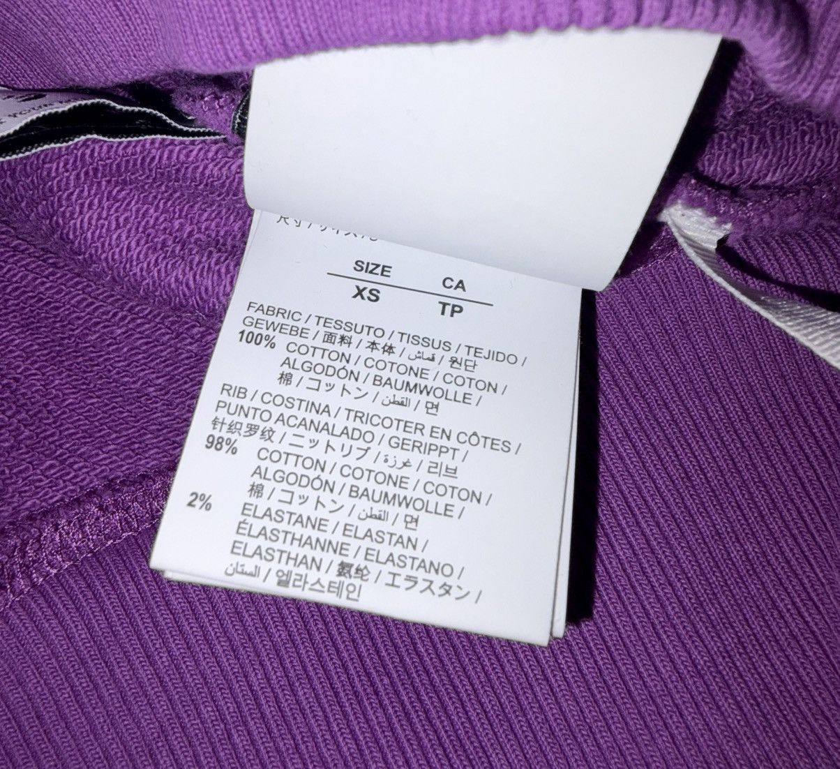 Off-White Off-White: Hand Arrow Boxy Hoodie Orchid White Size US XS / EU 42 / 0 - 3 Thumbnail