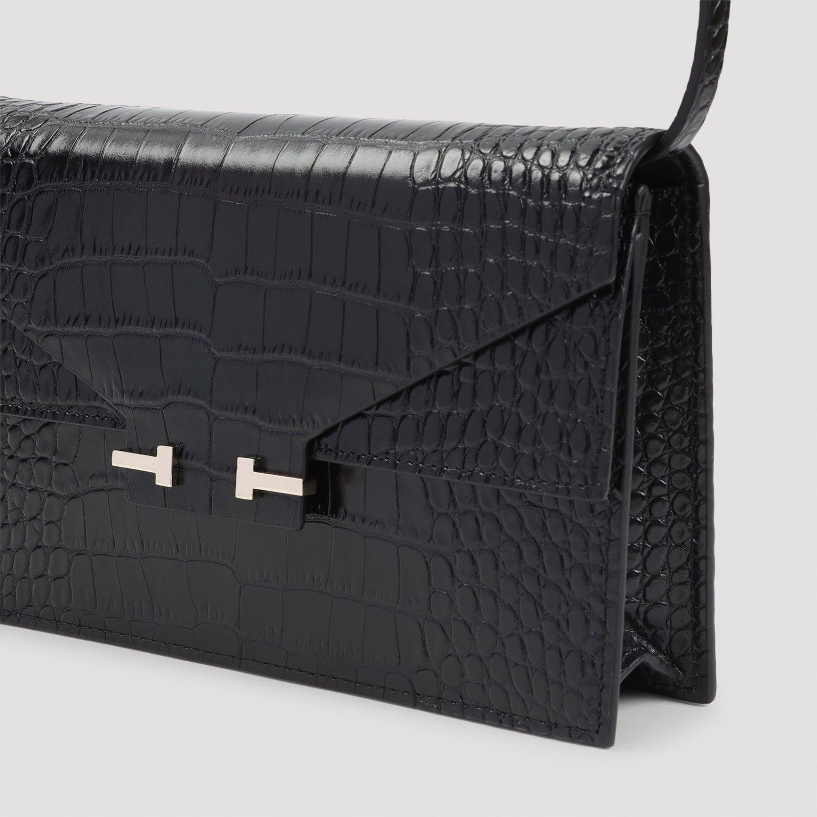 Tom Ford Tom Ford Soft Black Leather Mini Shoulder Bag New & Authenti Size ONE SIZE - 3 Thumbnail