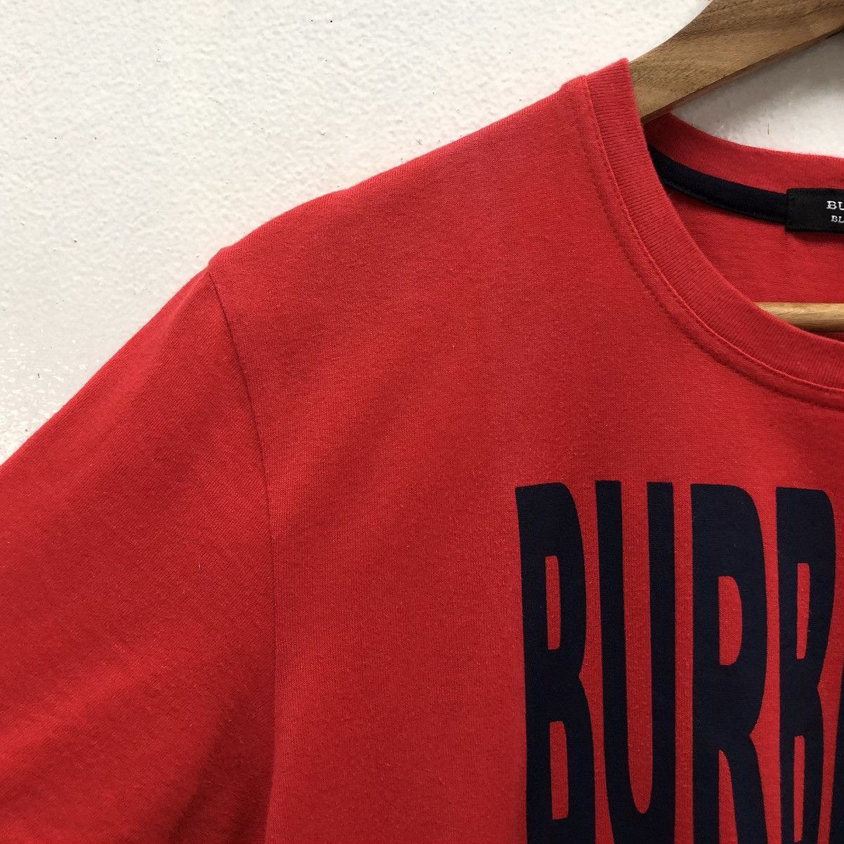 Burberry Burberry Black Label Spellout Embroidery Logo Shirt Japan Size US S / EU 44-46 / 1 - 5 Thumbnail