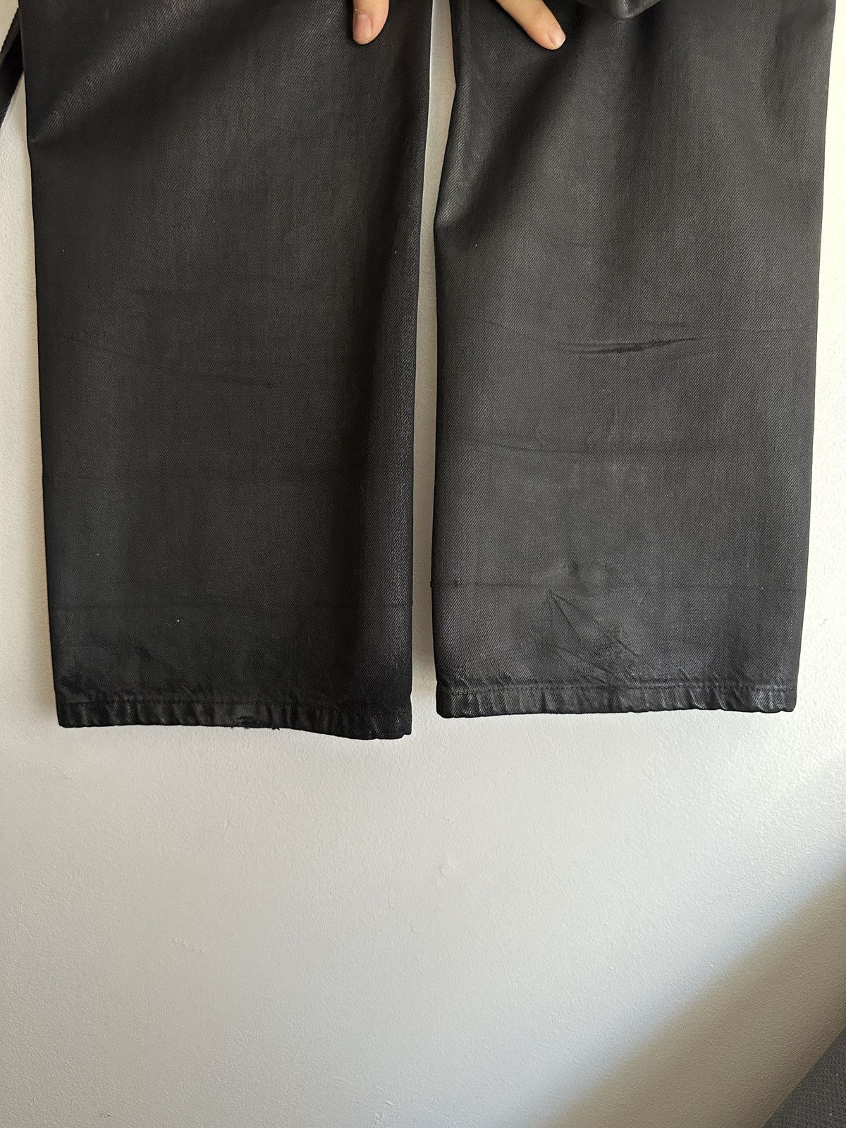 Ann Demeulemeester Ann Demeulemeester Waxed Kevin Denim Size US 29 - 5 Thumbnail