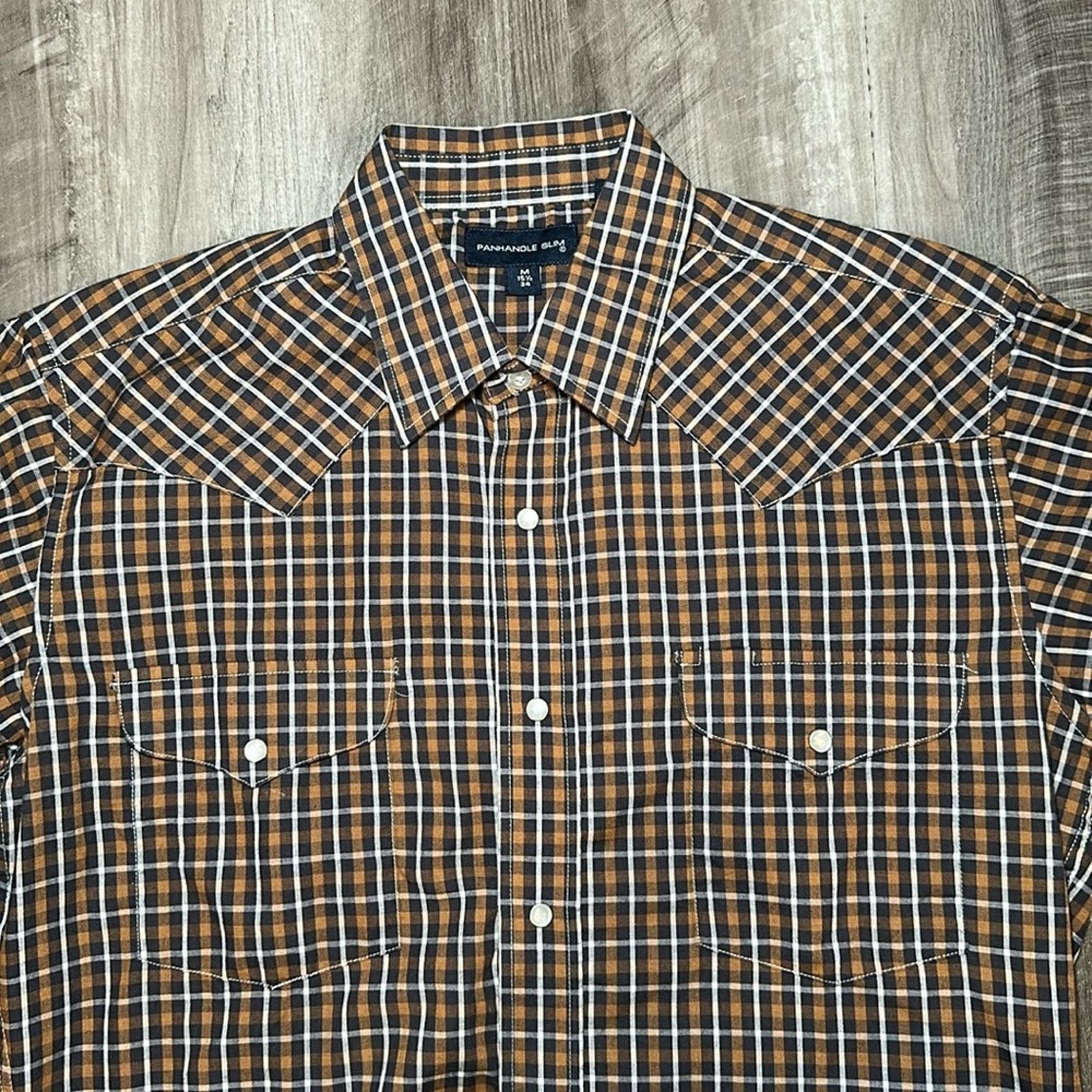 Panhandle Slim Panhandle Slim Western Long Sleeve Pearl Snap - Medium Size US M / EU 48-50 / 2 - 5 Thumbnail