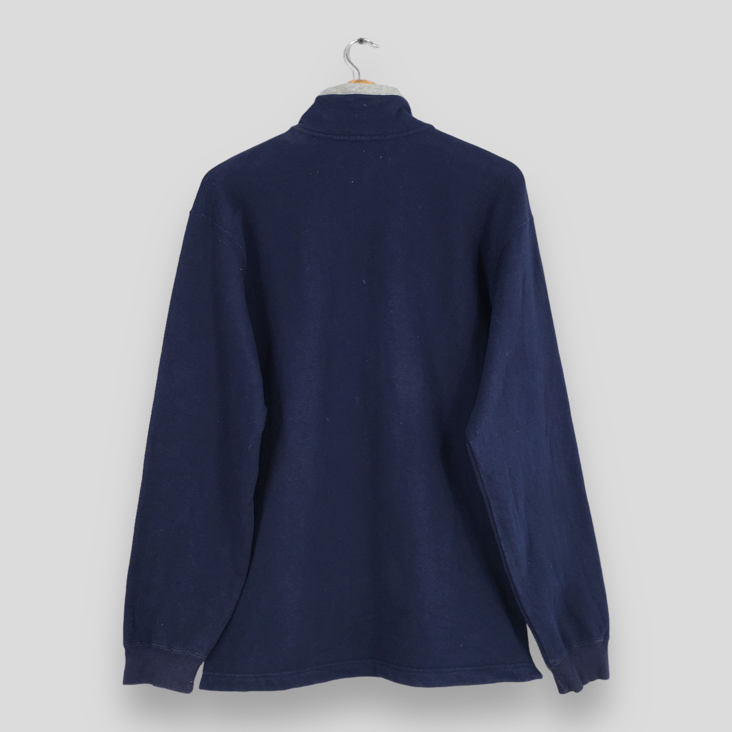 Sergio Tacchini Vintage 90s Sergio Tacchini Blue Sweater Large Size US L / EU 52-54 / 3 - 8 Thumbnail