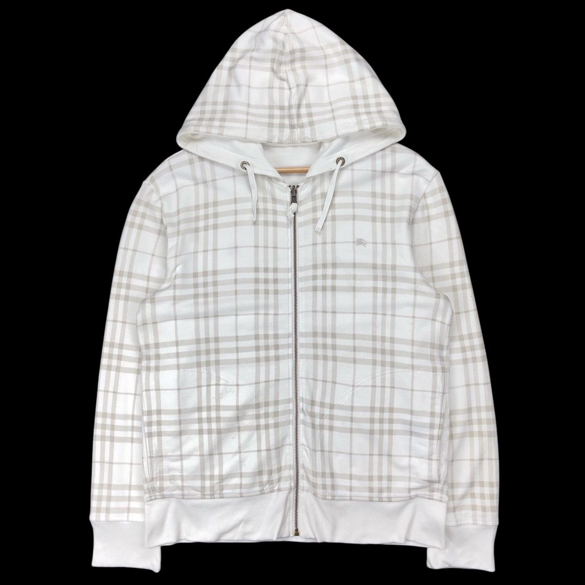 ジャケット・アウター BURBERRY reversible zip hoodie Burberry Beige Zip Reversible Jacket Burberry