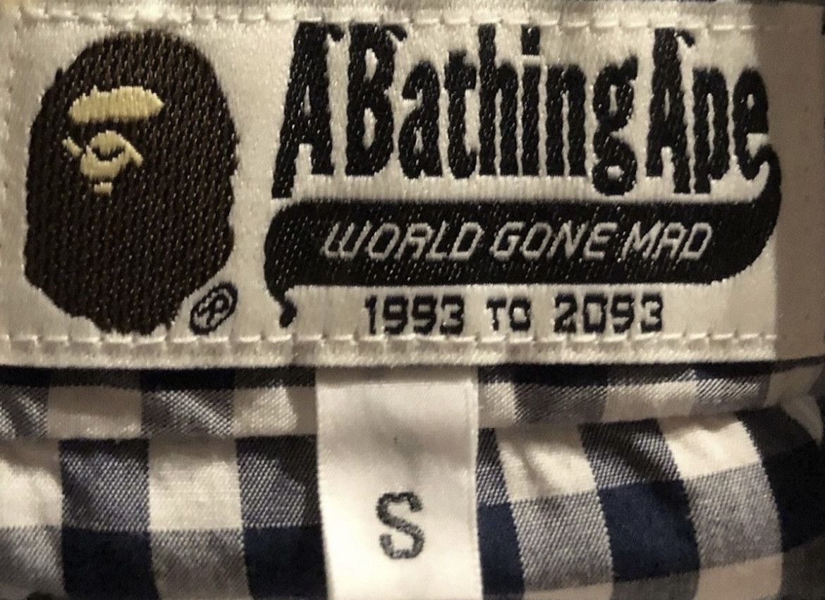 Bape Bape long sleeve button up shirt Size US S / EU 44-46 / 1 - 4 Thumbnail