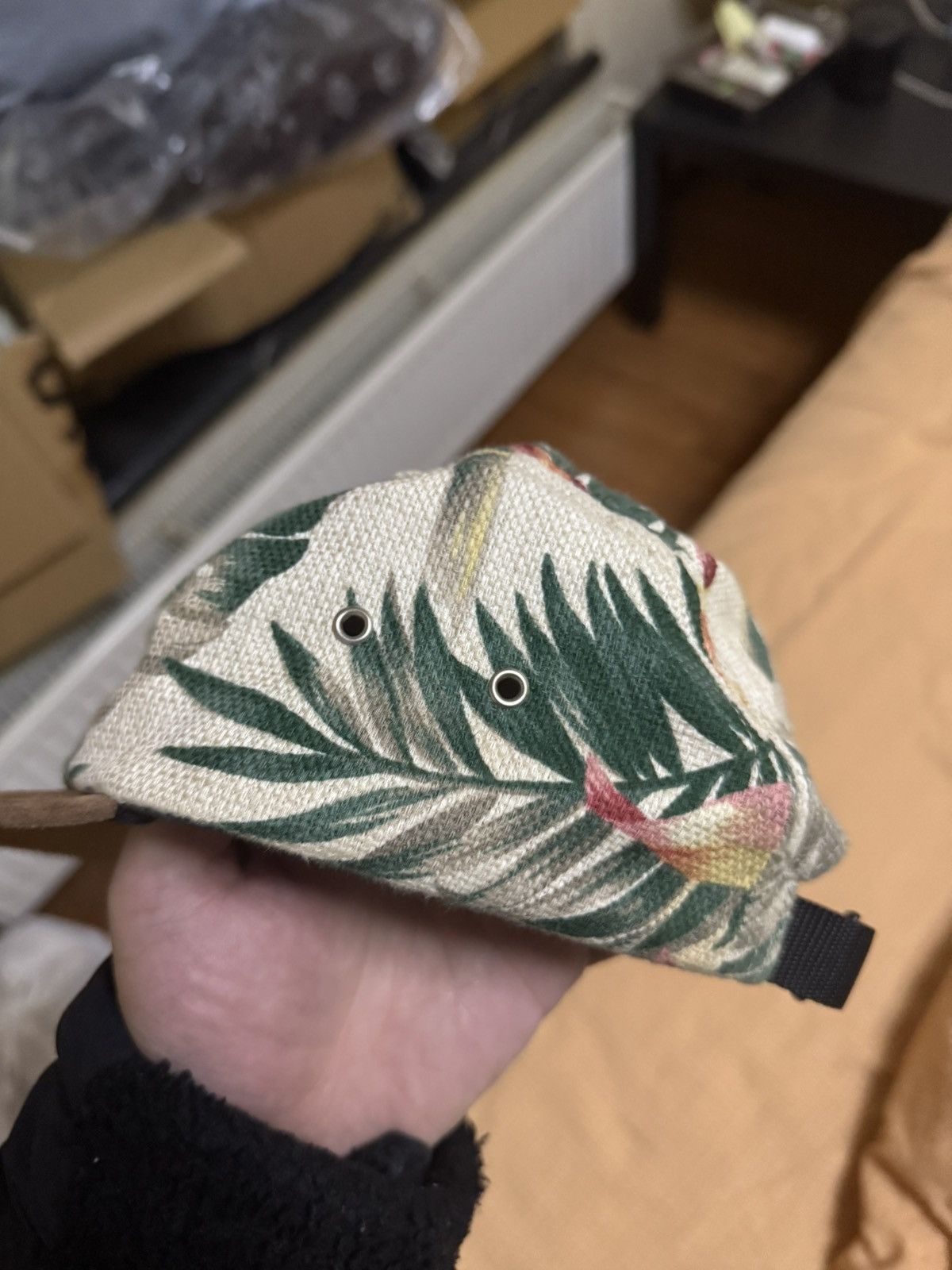Supreme Supreme ss12 floral suede 5 panel camp cap hat Size ONE SIZE - 6 Thumbnail