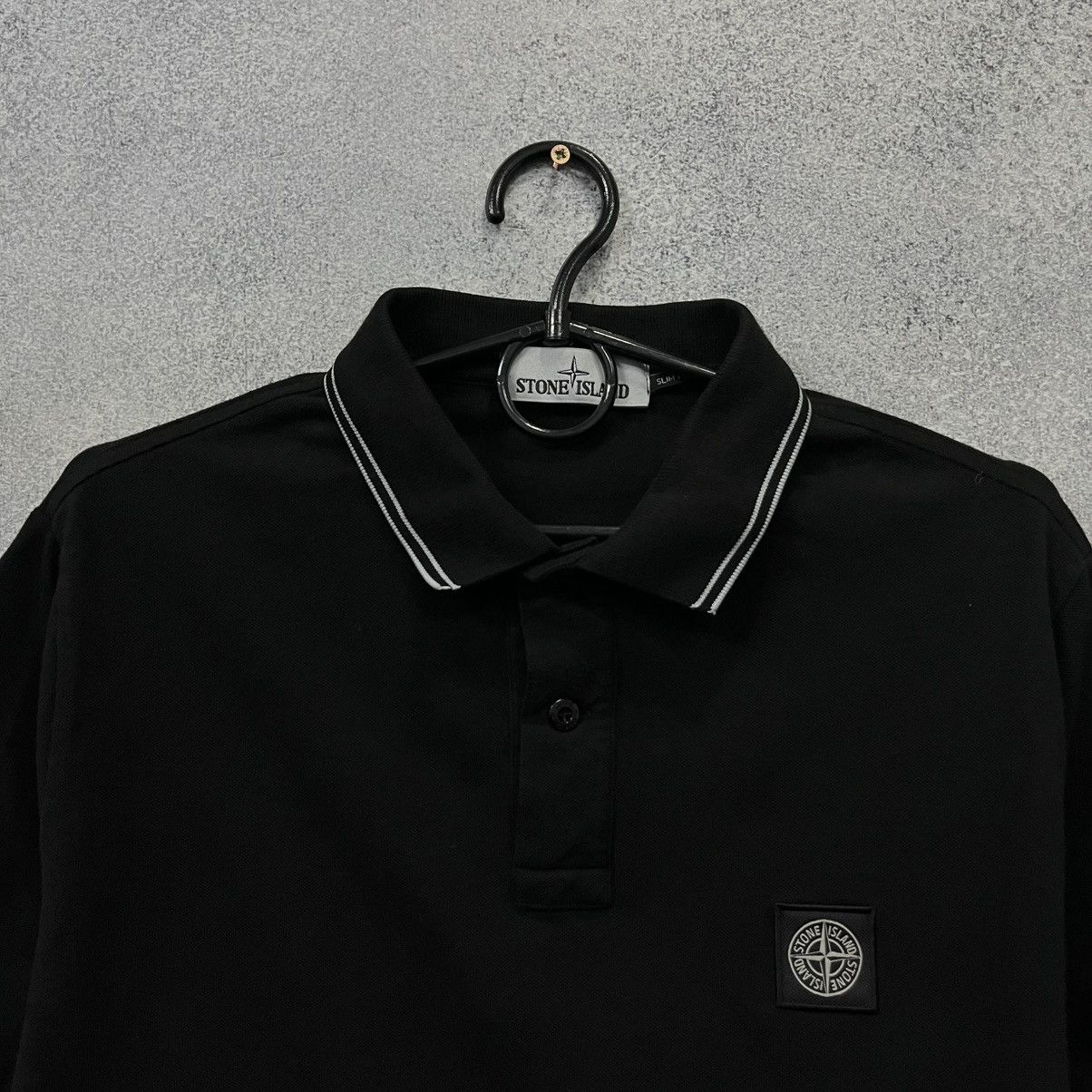 Stone Island Stone Island Polo T-shirt Patch Program Box Logo Tee Size US XL / EU 56 / 4 - 4 Thumbnail