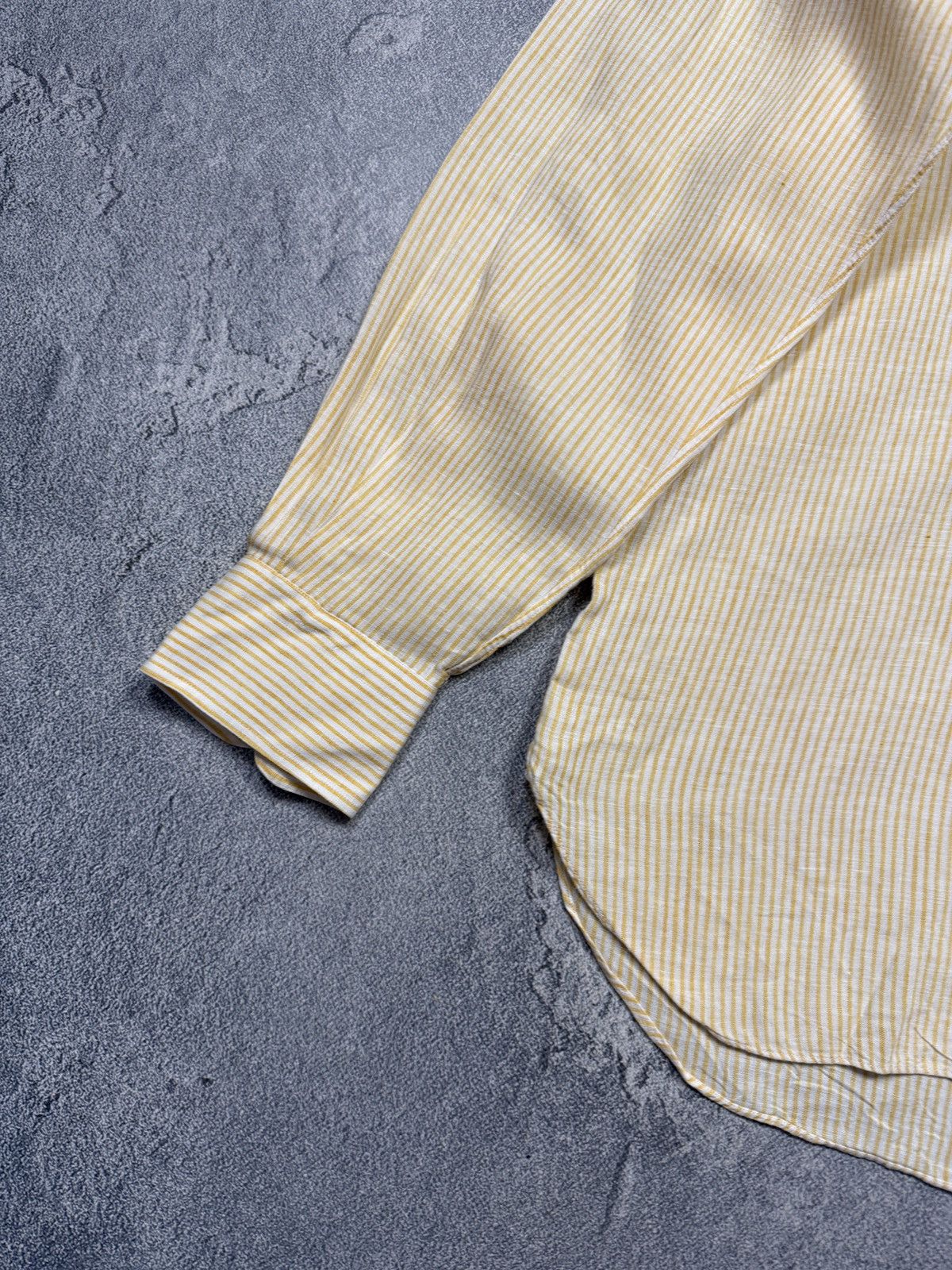 Ermenegildo Zegna Ermenegildo Zegna Linen Shirt 00s Size US XL / EU 56 / 4 - 4 Thumbnail