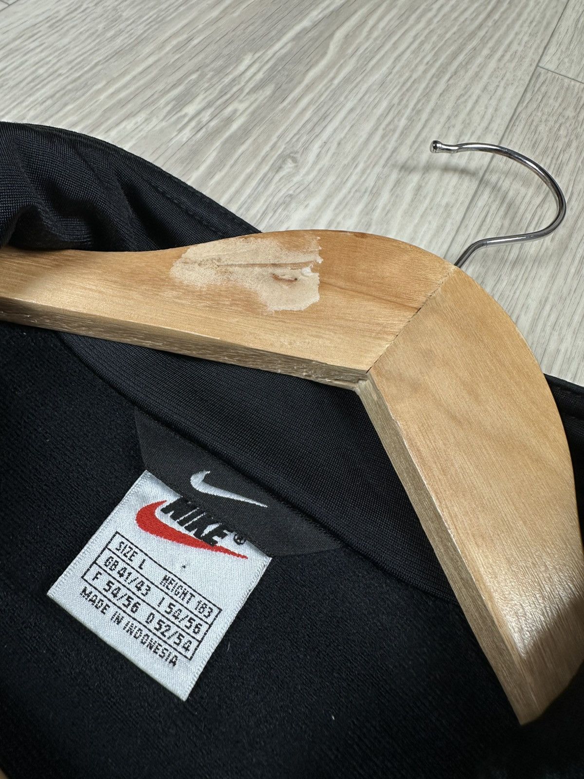 Nike Vintage Nike Zip Track Top Jacket USA Y2K Drill Size US L / EU 52-54 / 3 - 7 Thumbnail