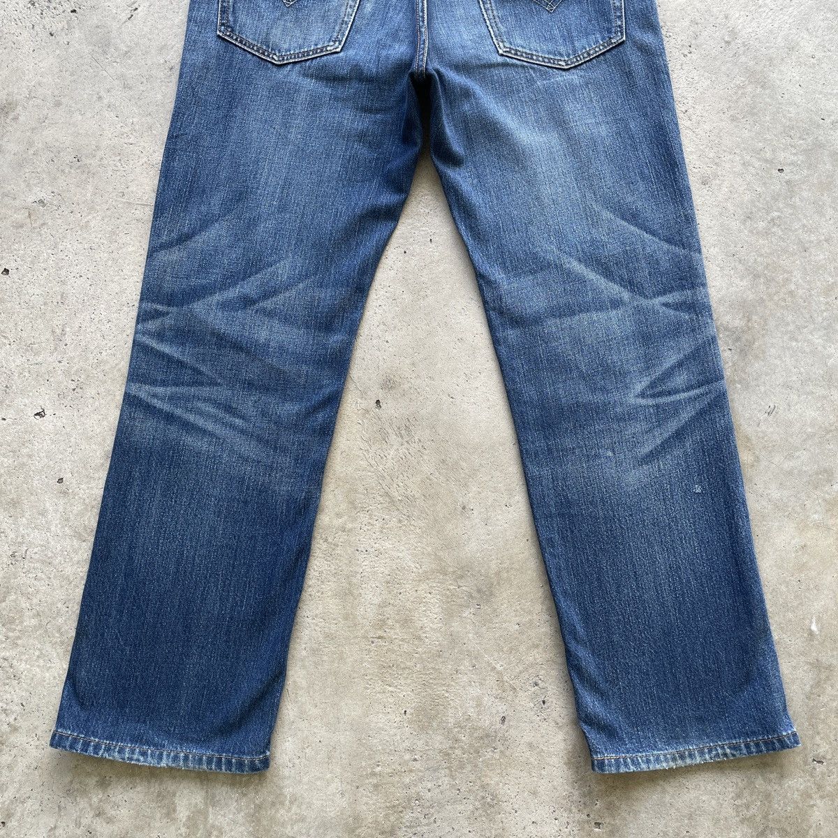 Jean × Levi's Levi’s 502 Faded Blue Distressed Jeans Denim Pants W32x29 Size US 32 / EU 48 - 11 Thumbnail