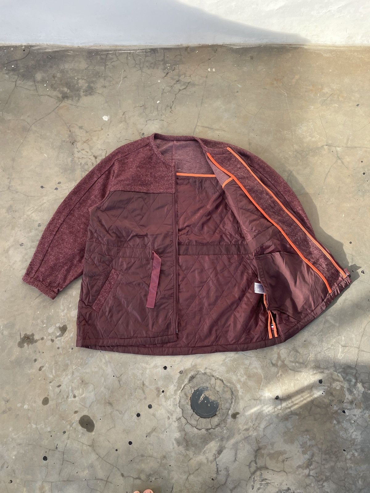 PERSON'S Japanese Brand Person’s Quilting Fleece Jacket Vintage Size M / US 6-8 / IT 42-44 - 7 Thumbnail