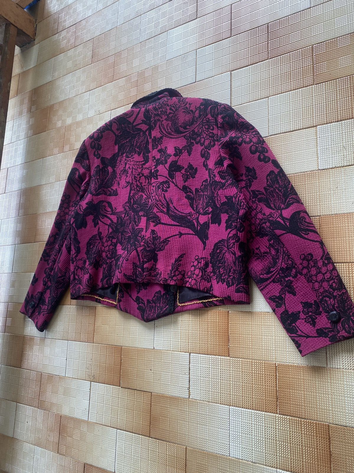 Balmain × Pierre Balmain Vintage pierre balmain cropped jacket Size XL / US 12-14 / IT 48-50 - 2 Thumbnail